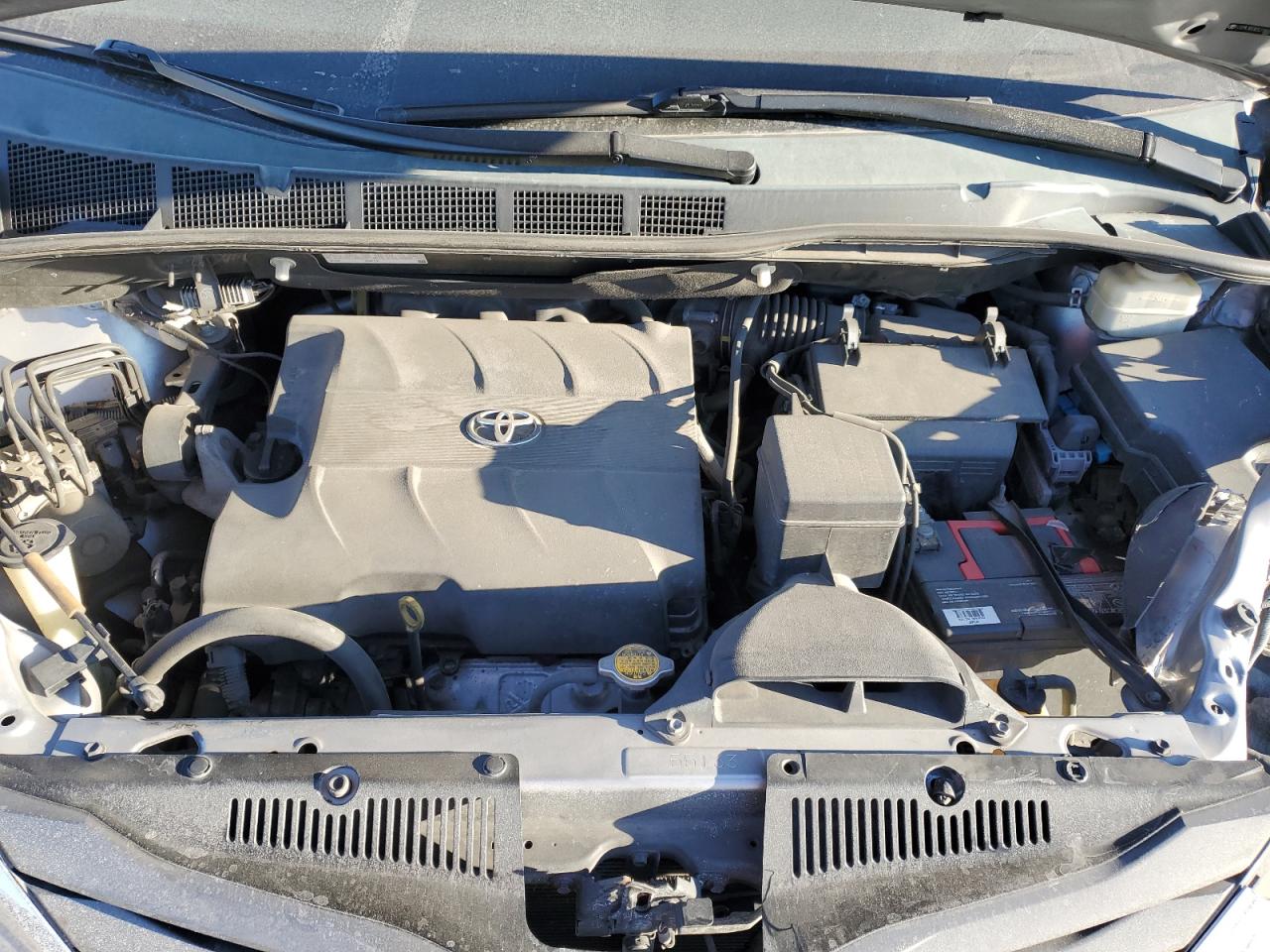 2013 Toyota Sienna VIN 5TDYK3DCXDS316608 Copart auction photo, front end damage thumbnail 13