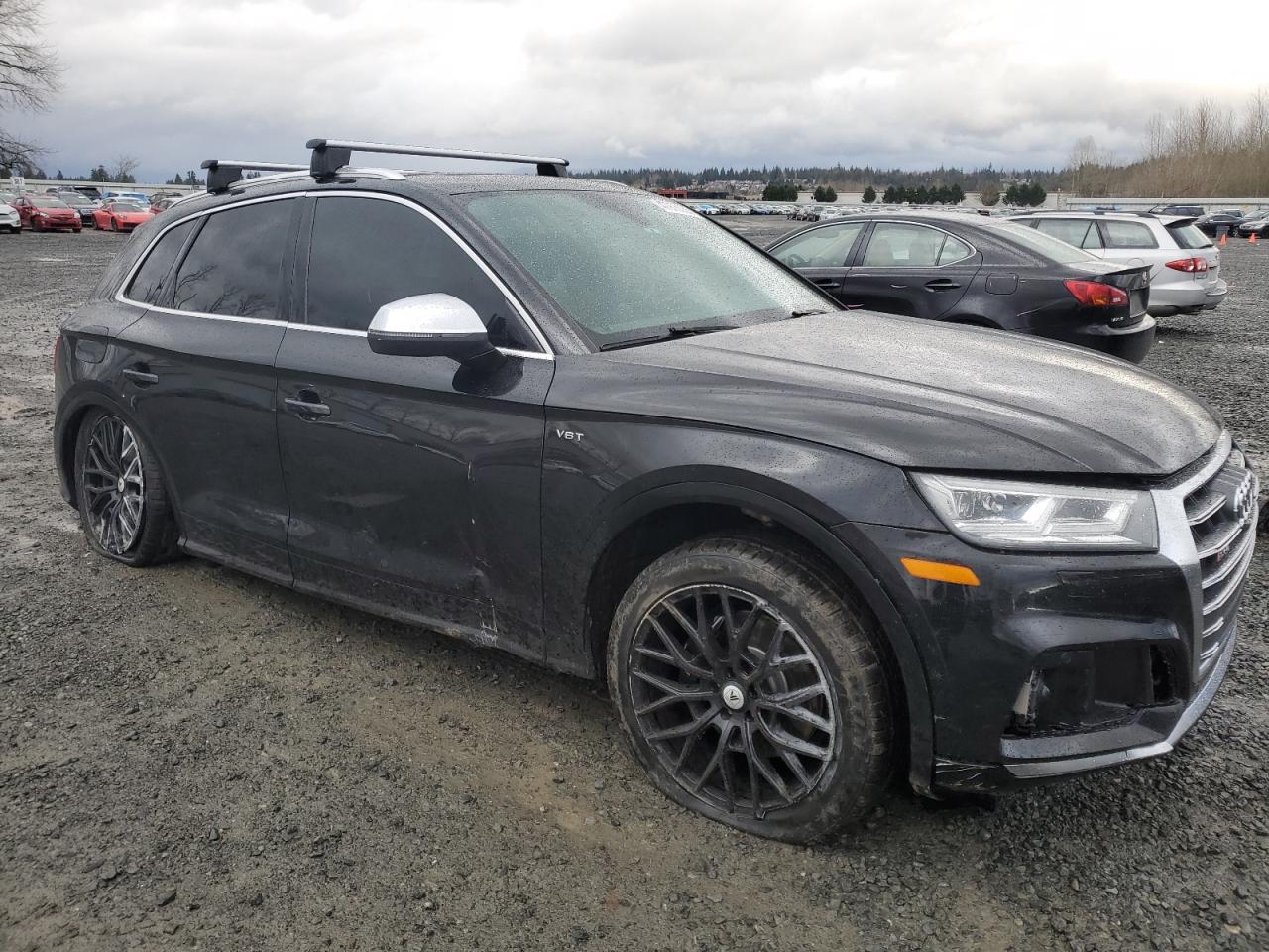 2018 Audi SQ5 VIN WA1C4AFY3J2083167 Copart auction photo, undercarriage / rear end damage thumbnail 4