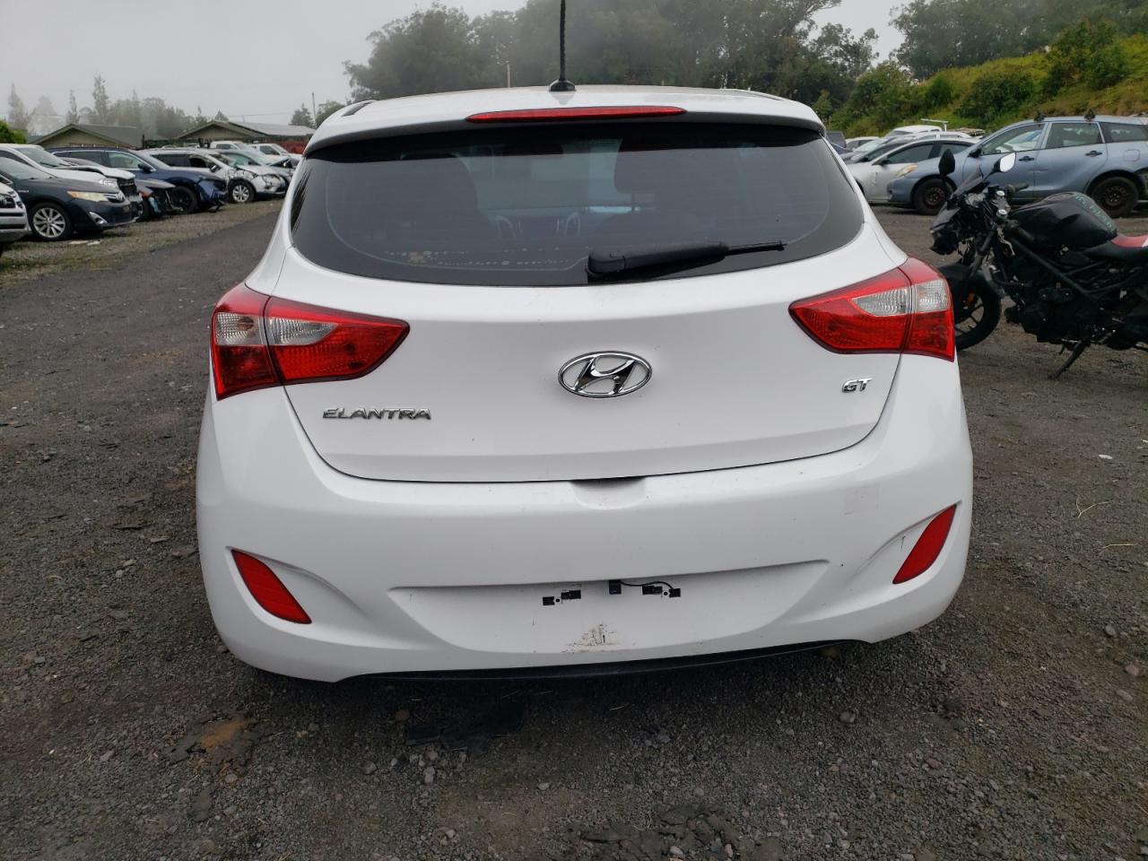 2014 Hyundai Elantra VIN KMHD35LH6EU193628 Copart auction photo, front end damage thumbnail 6