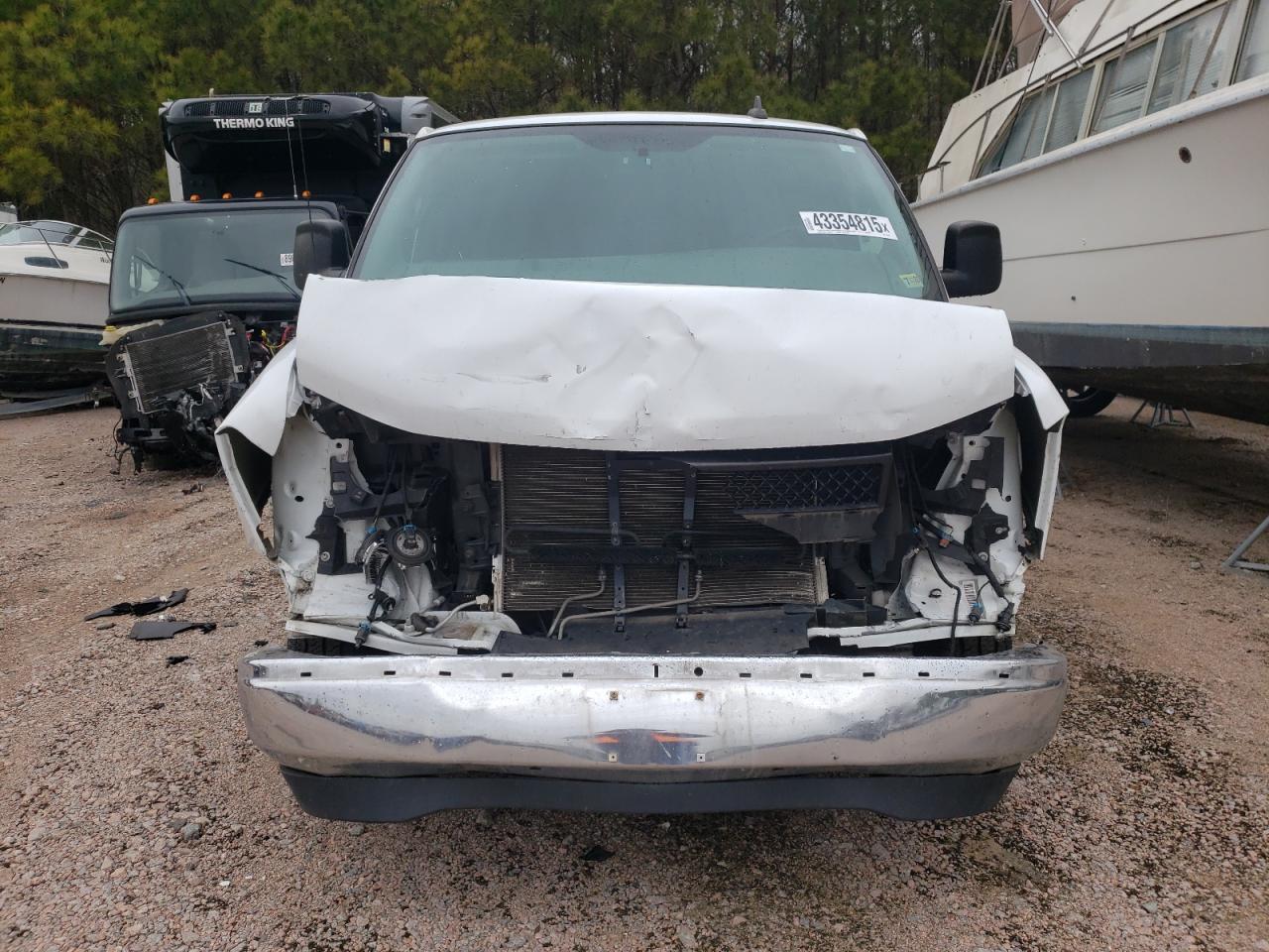 2017 Chevrolet Express VIN 1GAZGPFFXH1281424 Copart auction photo, front end / mechanical damage thumbnail 5