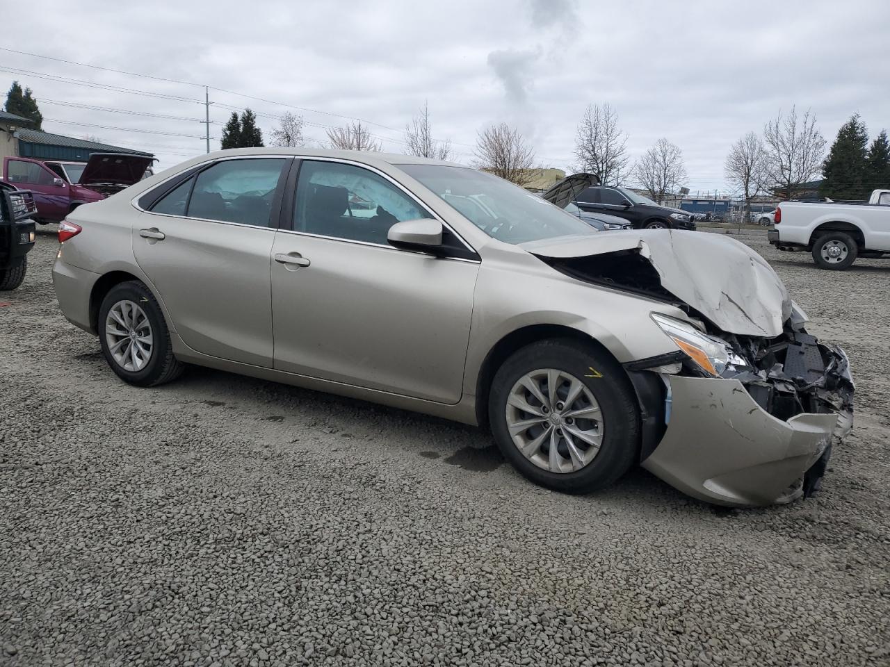2015 Toyota Camry VIN 4T4BF1FK9FR482833 Copart auction photo, front end damage thumbnail 4