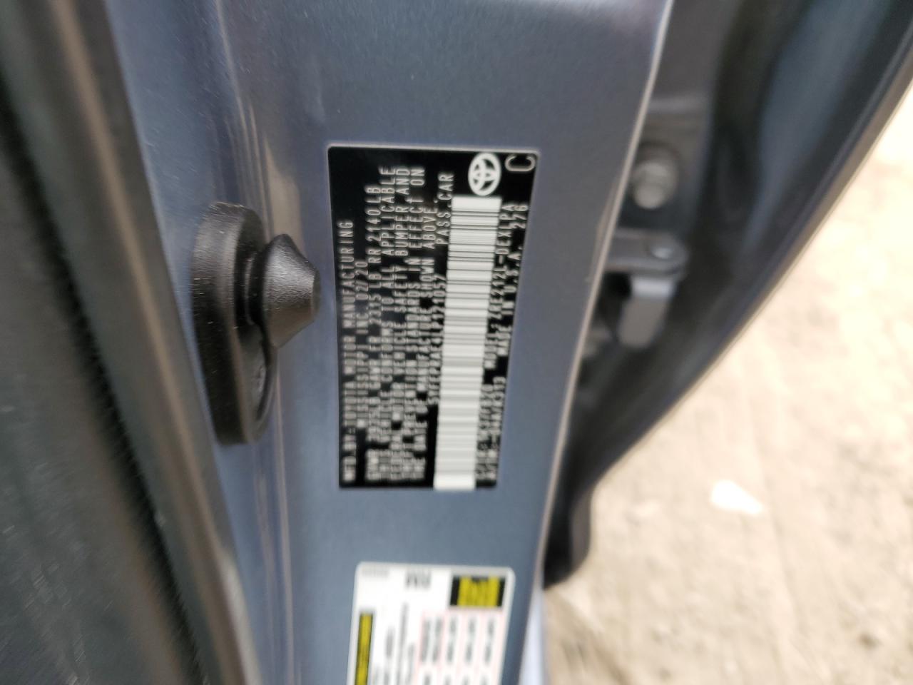 2020 Toyota Corolla VIN 5YFEPRAE4LP121057 Copart auction photo, front end damage thumbnail 13