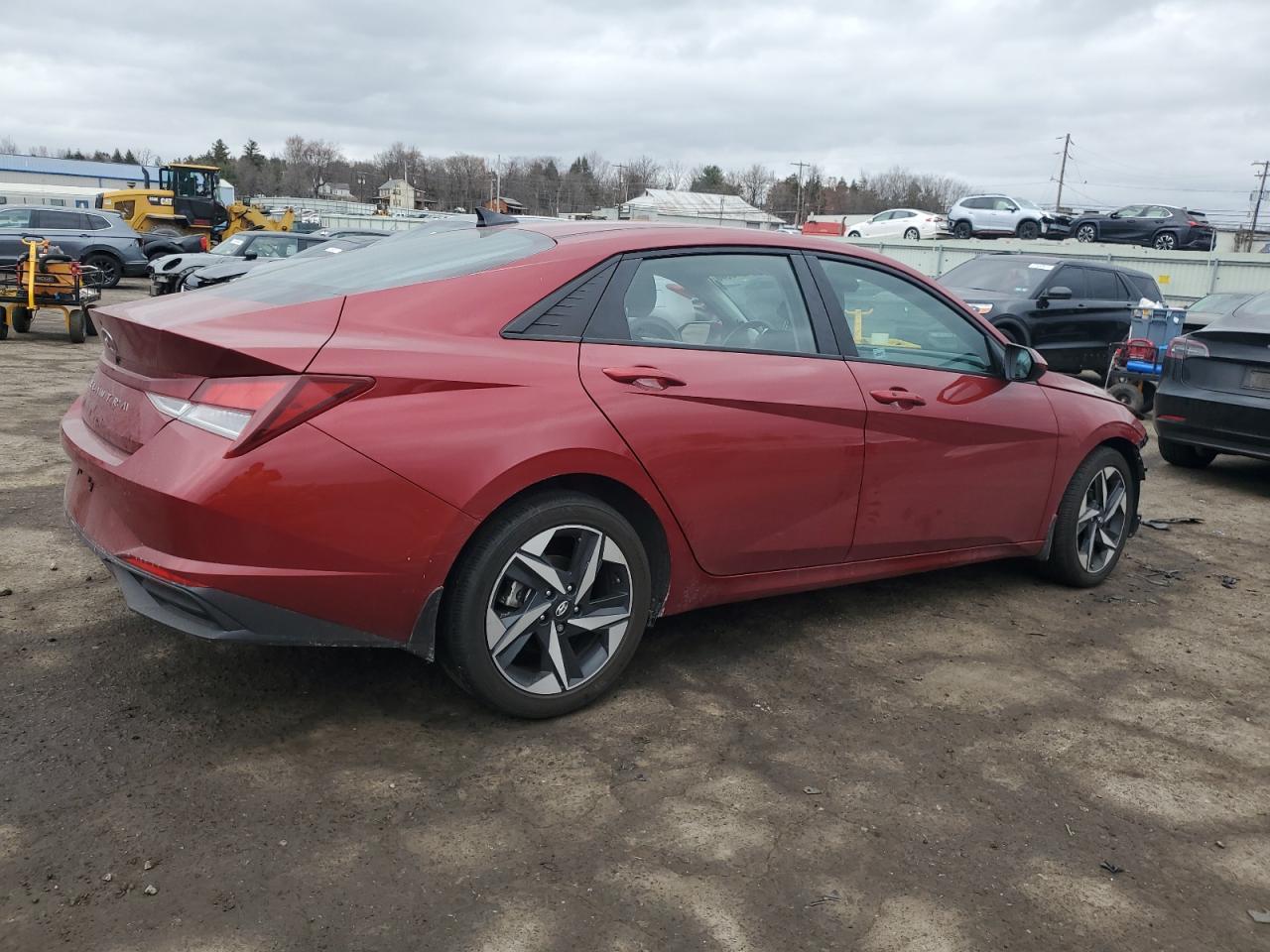 2023 Hyundai Elantra VIN KMHLS4AG2PU579131 Copart auction photo, front end damage thumbnail 3