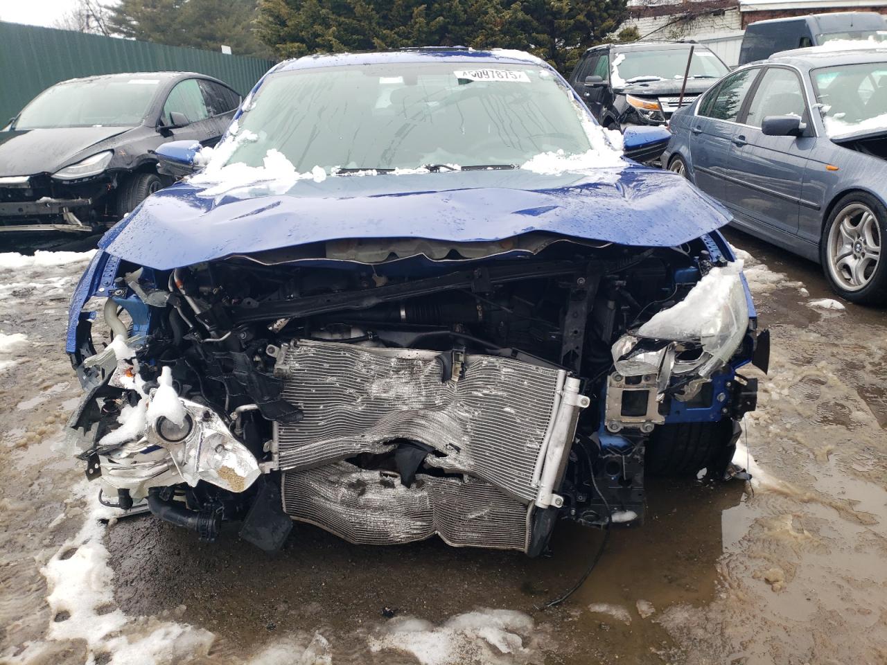 2016 Honda Civic VIN 19XFC1F31GE221634 Copart auction photo, front end / minor dent/scratches damage thumbnail 5