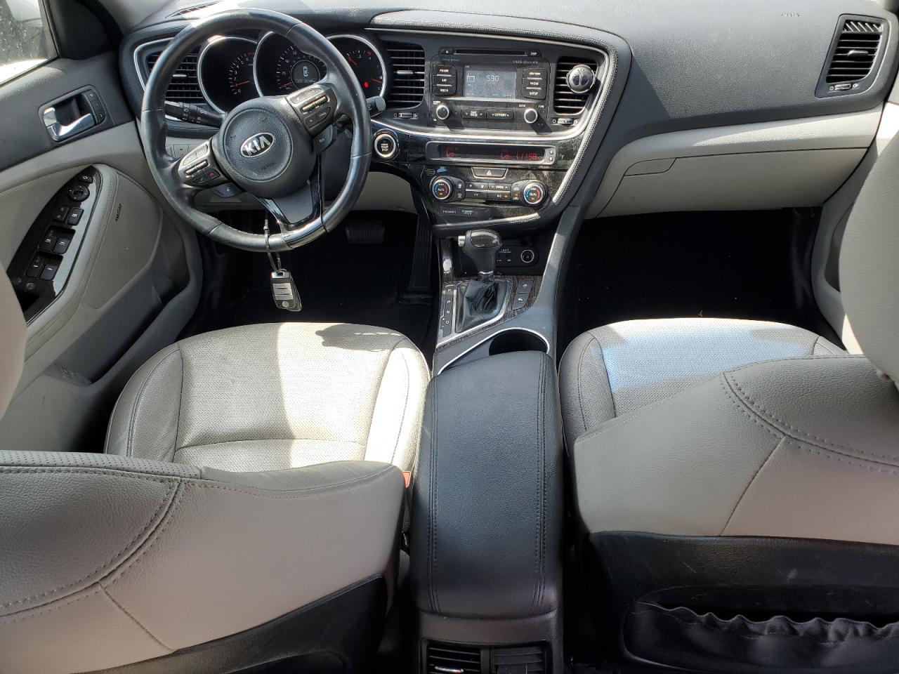 2015 KIA Optima VIN 5XXGN4A72FG392103 Copart auction photo, mechanical / front end damage thumbnail 8