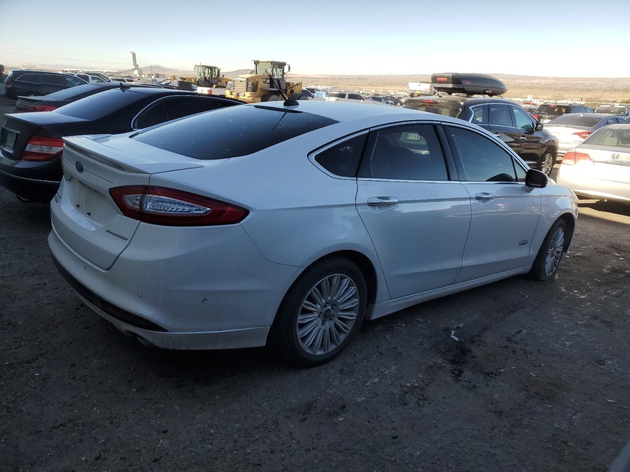 2013 Ford Fusion VIN 3FA6P0SU9DR261063 Copart auction photo, front end damage thumbnail 3