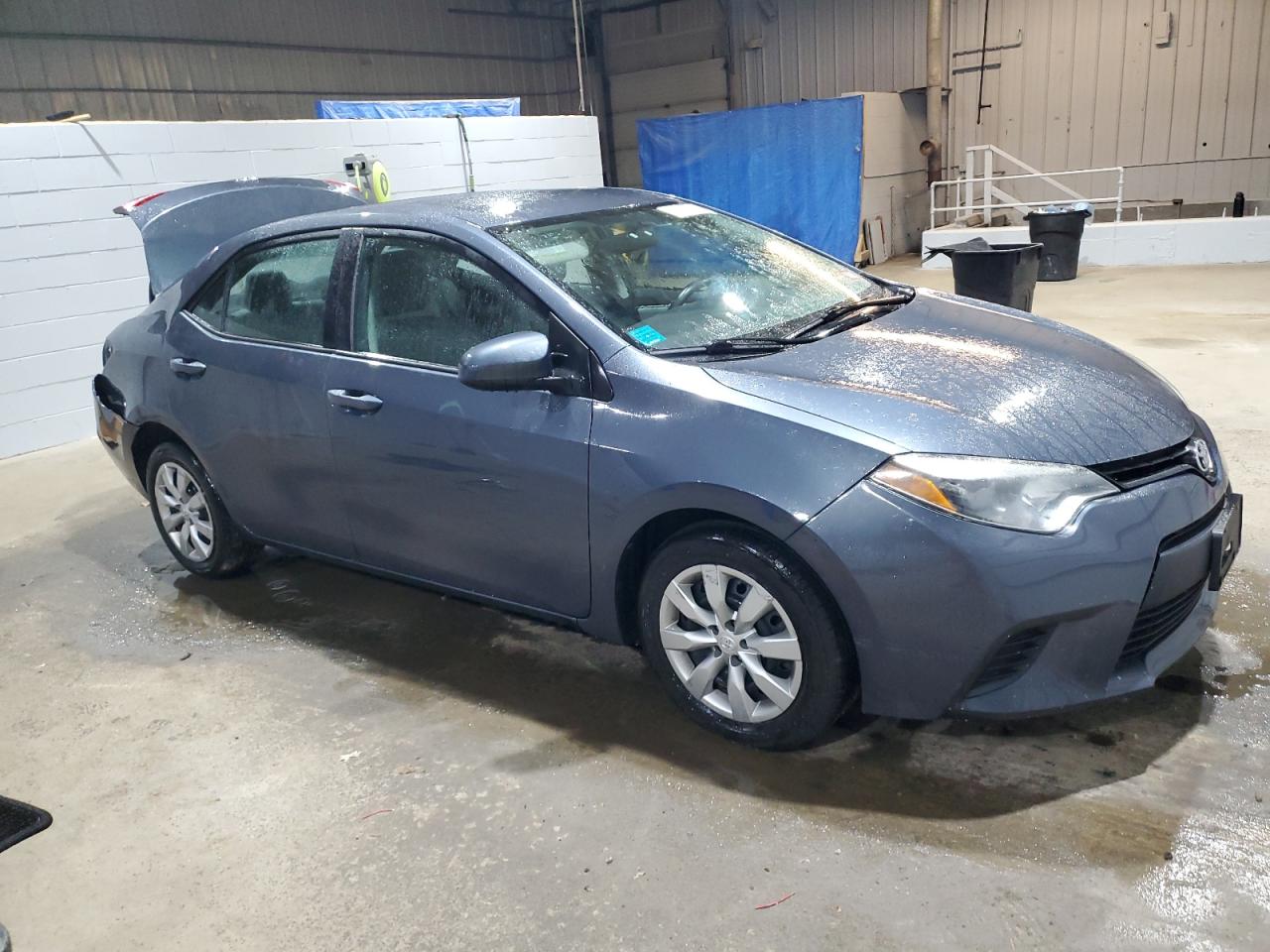 2014 Toyota Corolla VIN 2T1BURHE9EC138411 Copart auction photo, rear end / side damage thumbnail 4