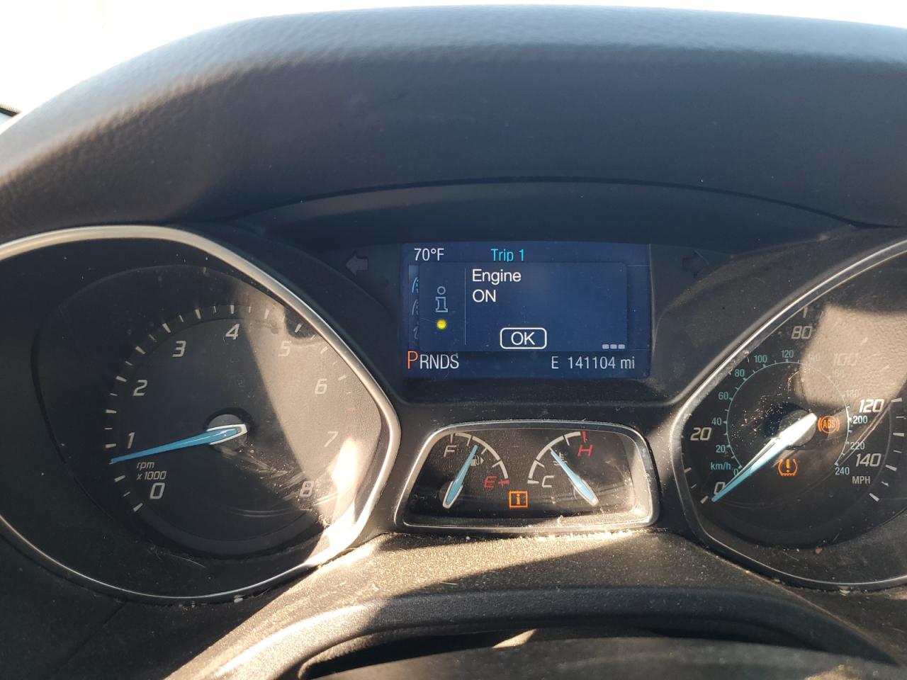 2014 Ford Focus VIN 1FADP3F21EL109795 Copart auction photo, undercarriage damage thumbnail 9