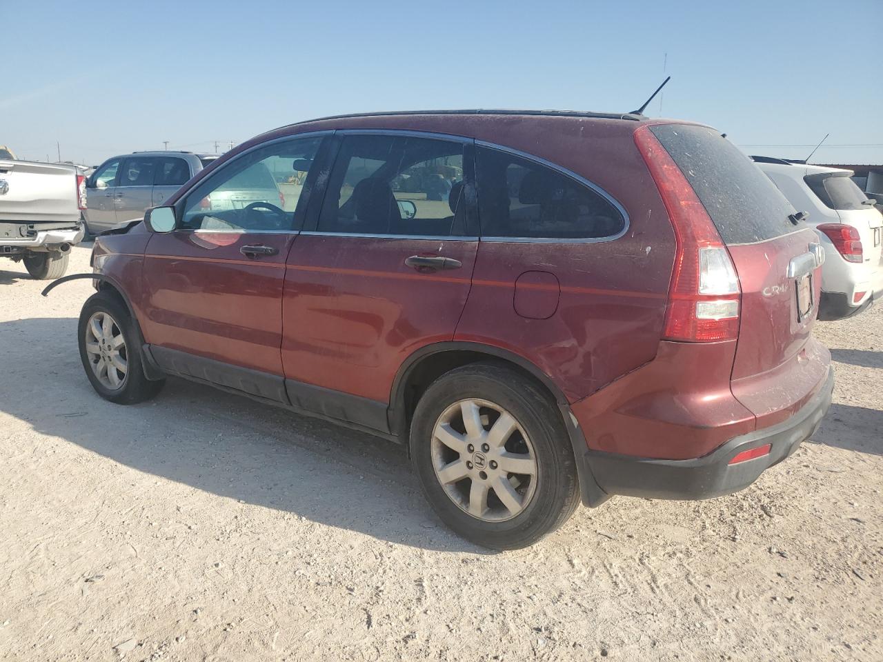 2009 Honda CR-V VIN 3CZRE38589G702693 Copart auction photo, front end / rear end damage thumbnail 2