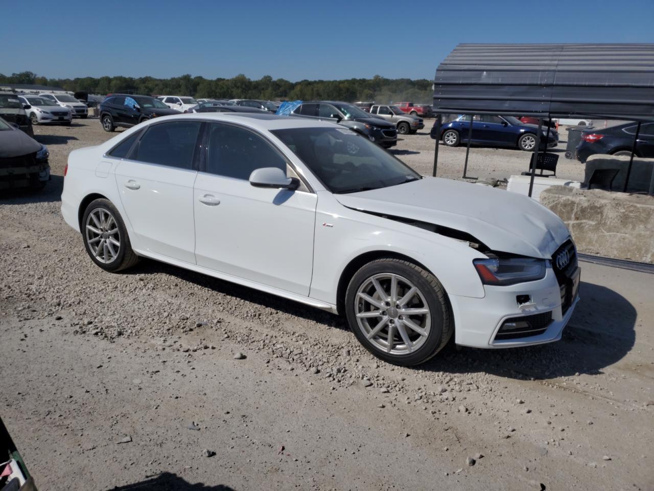 2016 Audi A4 VIN WAUAFAFLXGN017876 Copart auction photo, front end damage thumbnail 4