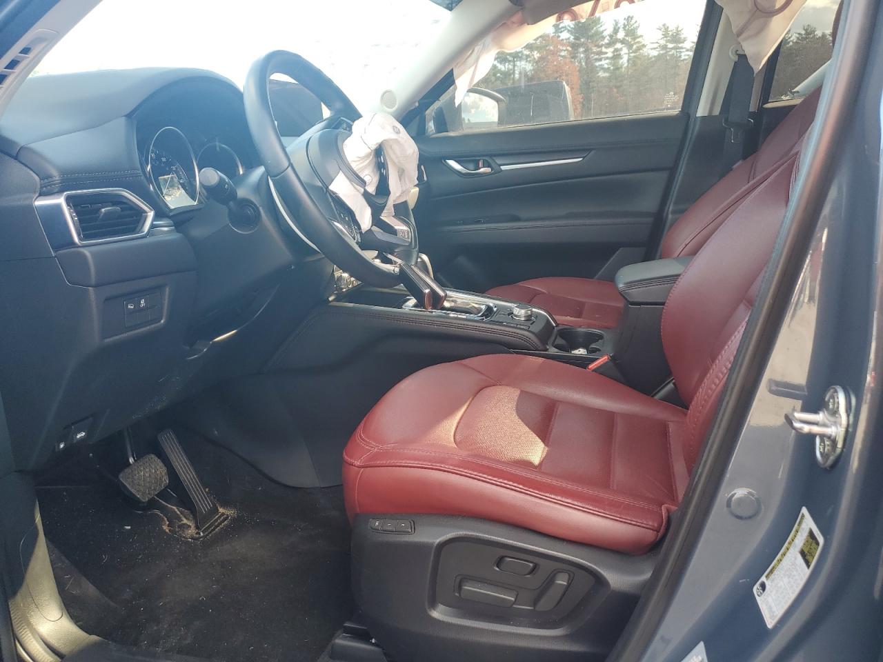 2022 Mazda CX-5 VIN JM3KFBCM2N0646902 Copart auction photo, front end damage thumbnail 7