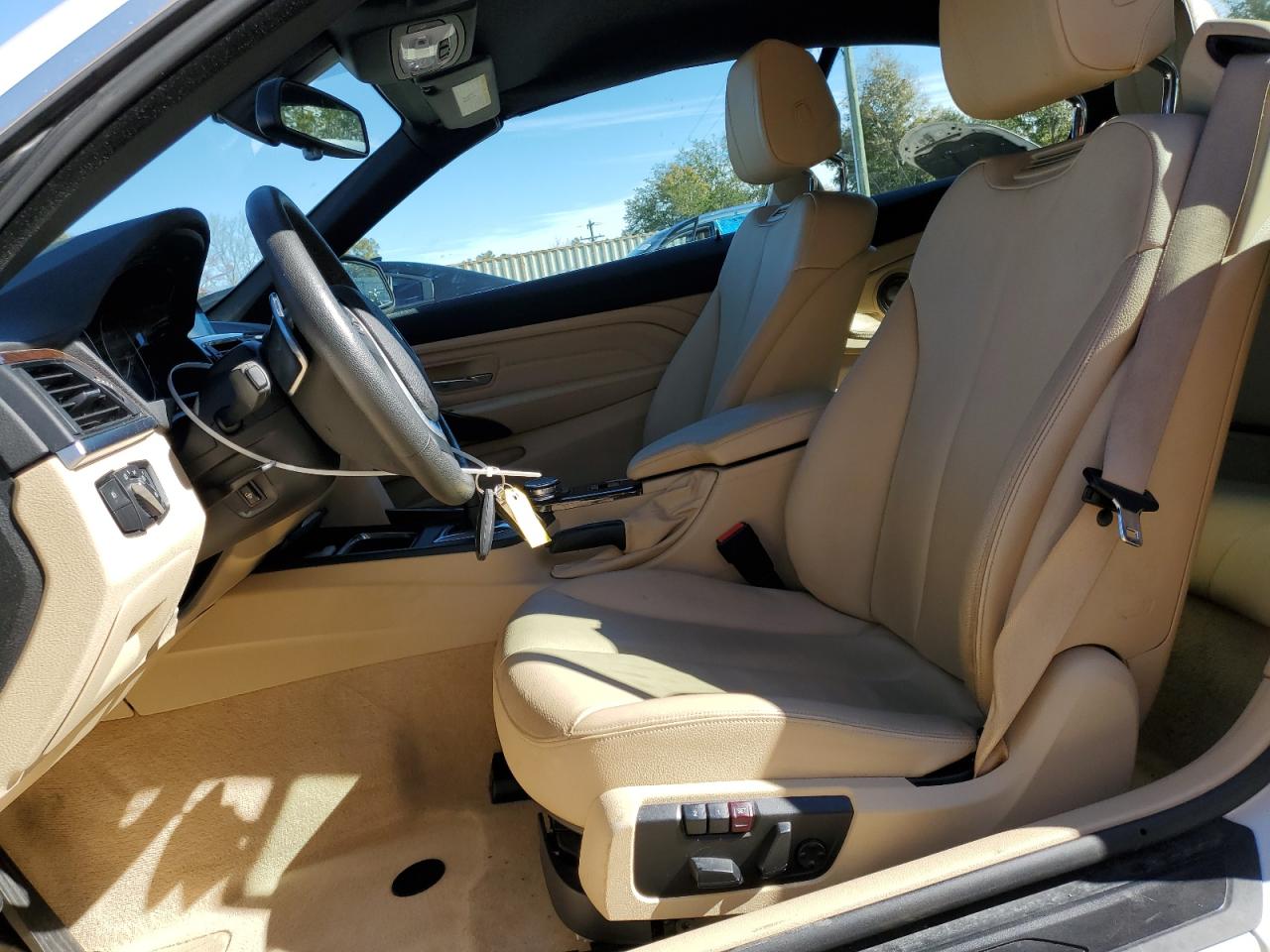 2015 BMW 4er VIN WBA3V5C55FP753362 Copart auction photo, front end damage thumbnail 7