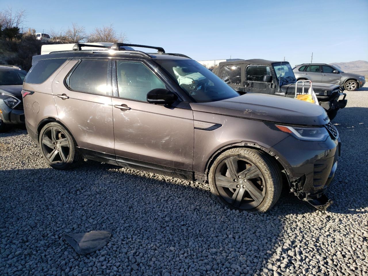 2023 Land Rover Discovery VIN SALRM4EU2P2475381 Copart auction photo, front end damage thumbnail 4