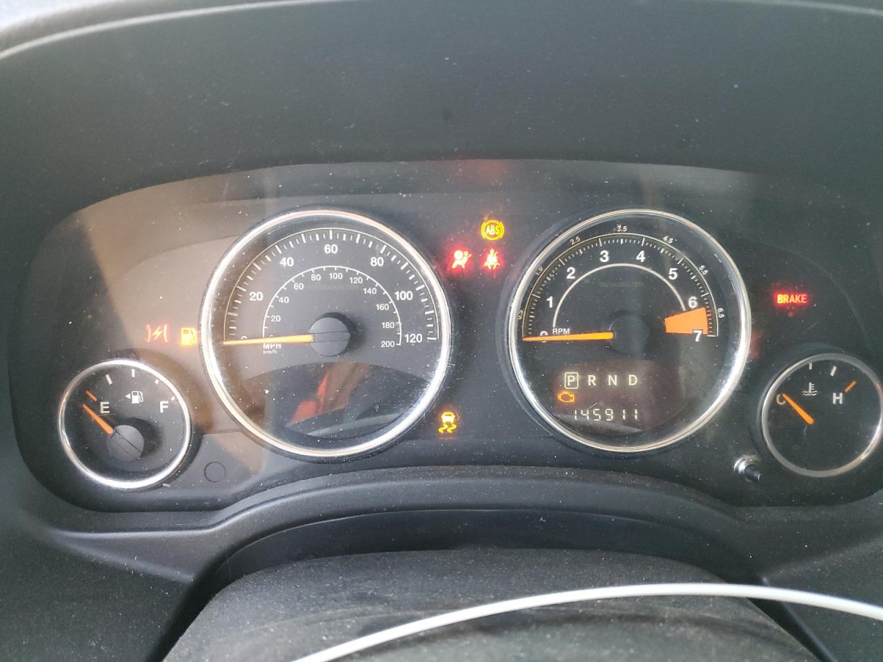 2015 Jeep Compass VIN 1C4NJDEB3FD106626 Copart auction photo, front end / side damage thumbnail 9