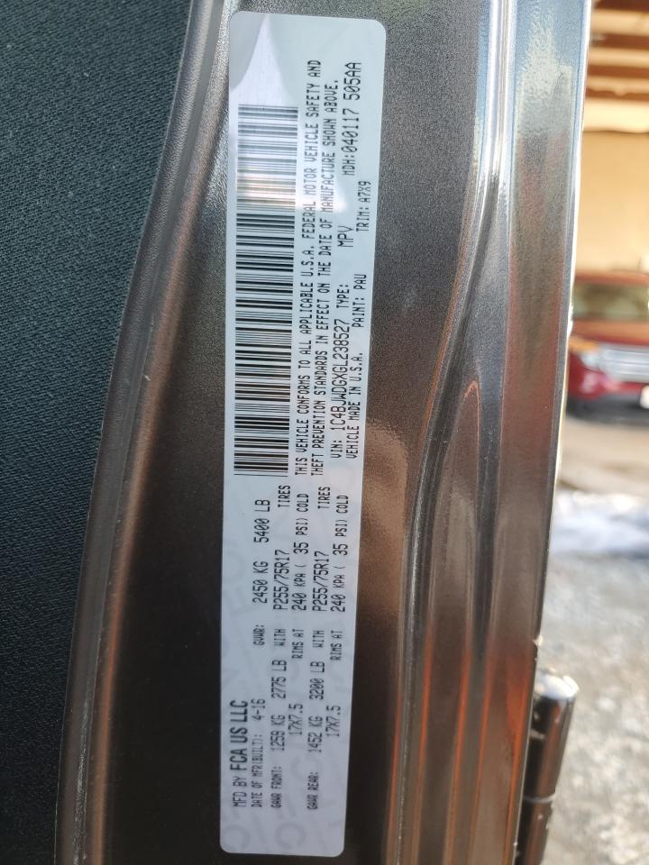 2016 Jeep Wrangler VIN 1C4BJWDGXGL238527 Copart auction photo, front end / side damage thumbnail 15
