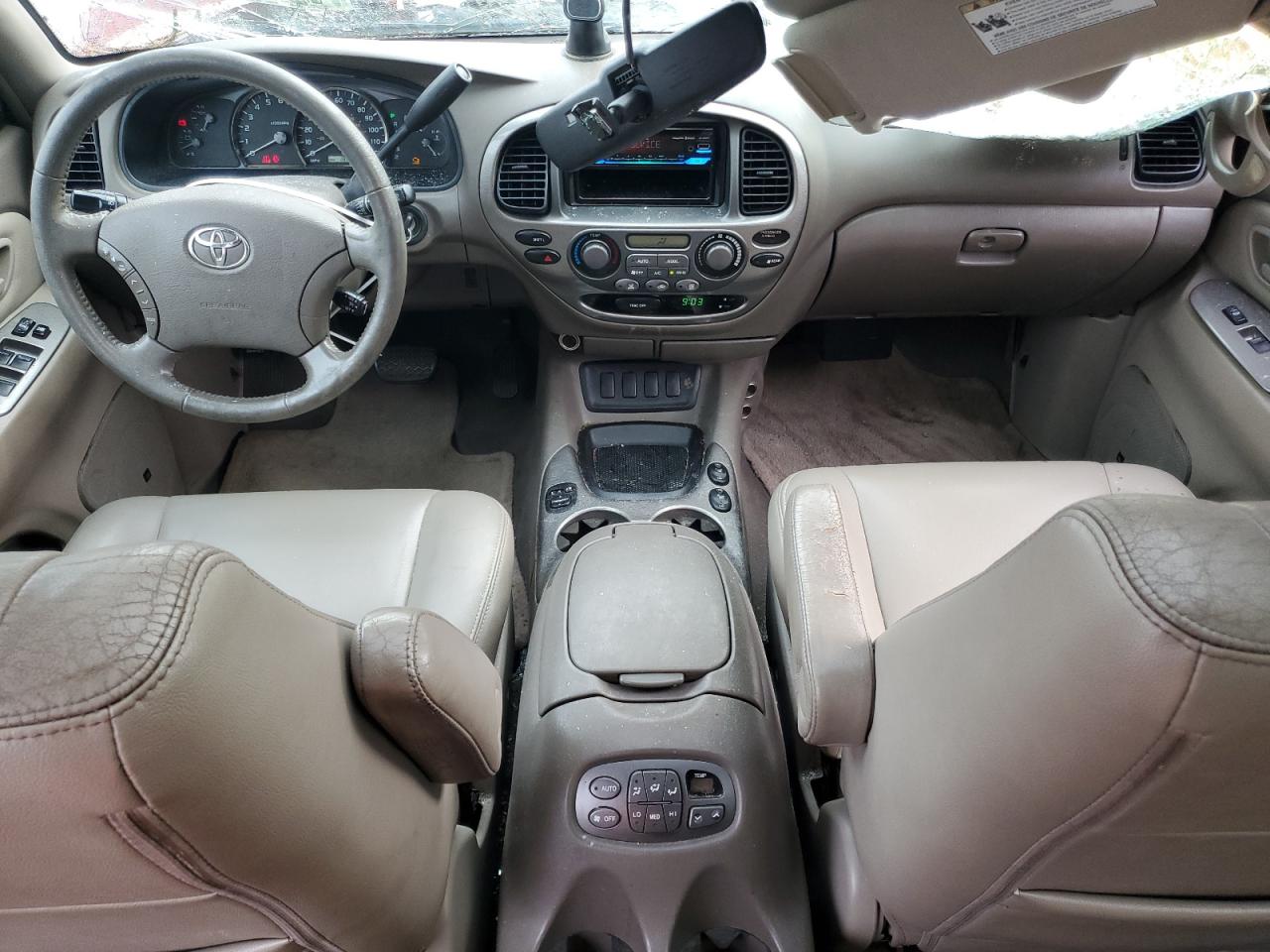 2007 Toyota Sequoia VIN 5TDZT38A47S284835 Copart auction photo, top/roof damage thumbnail 8