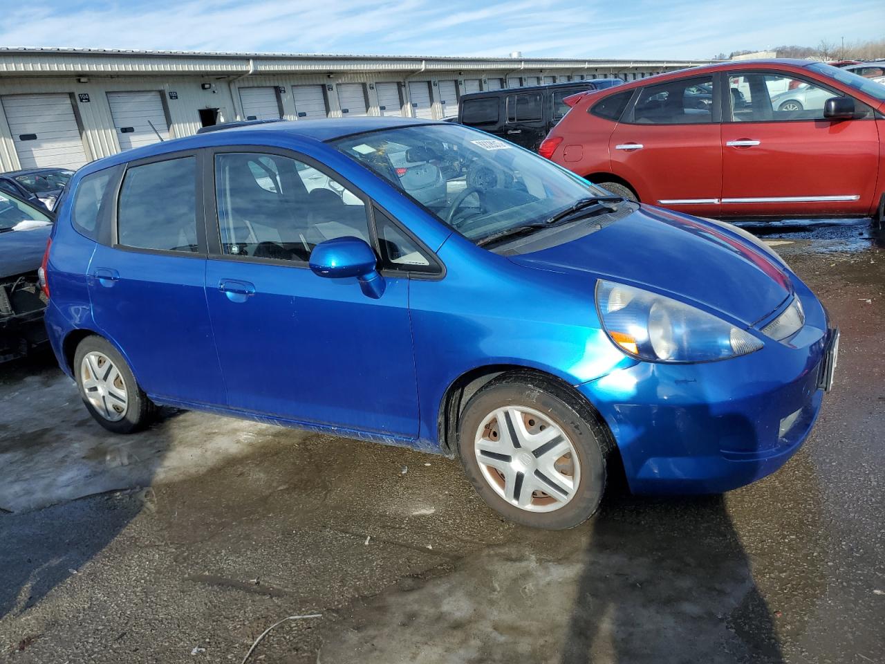 2008 Honda Fit VIN JHMGD37408S045726 Copart auction photo, rear end damage thumbnail 4