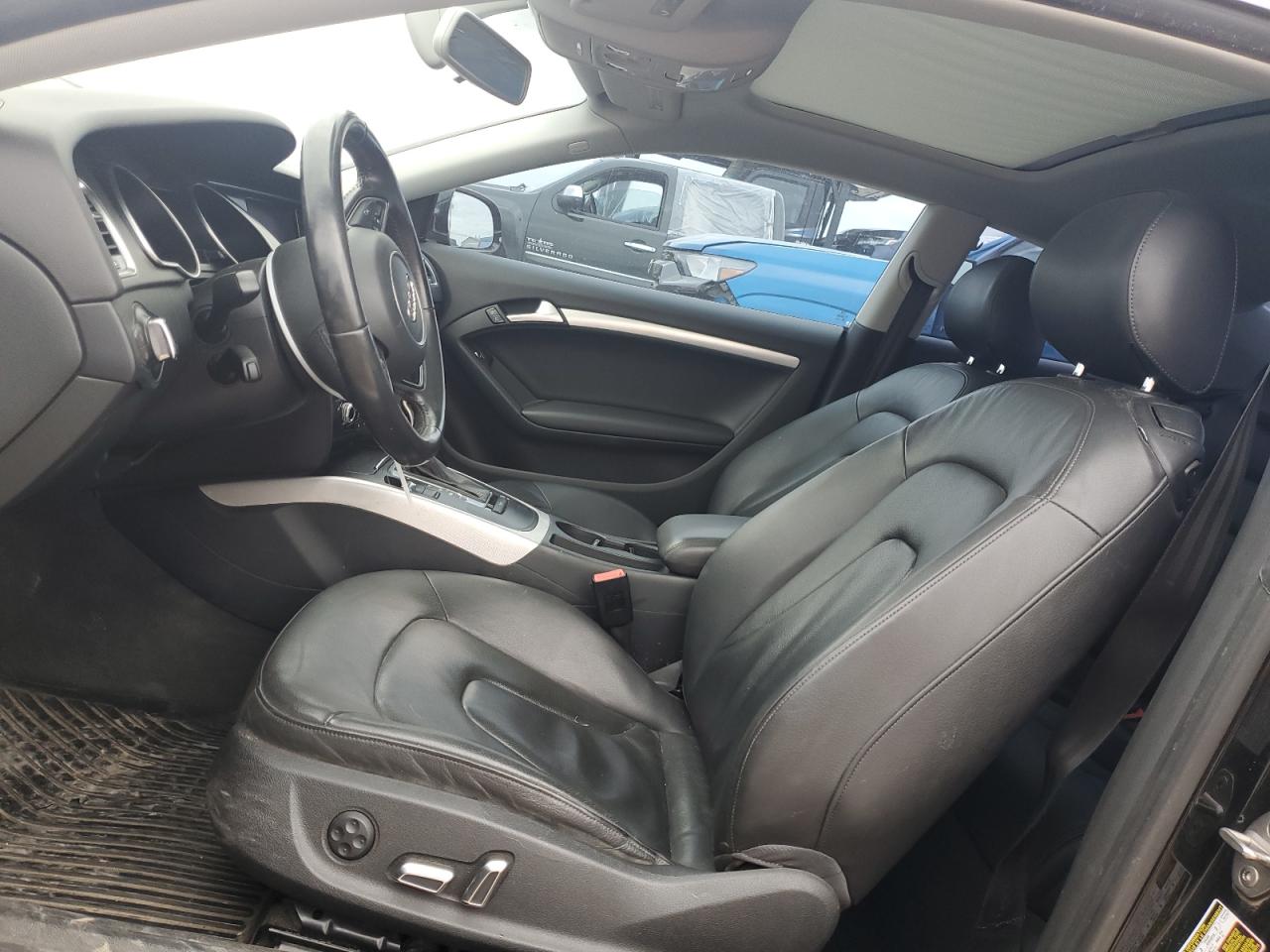 2013 Audi A5 VIN WAUCFAFR6DA037784 Copart auction photo, all over damage thumbnail 7