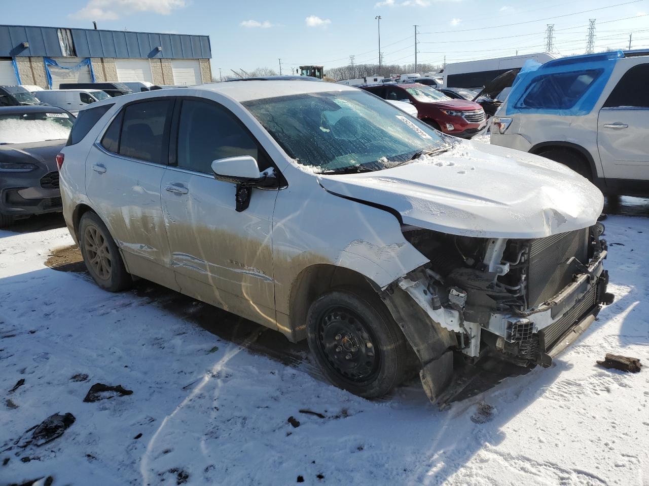 2019 Chevrolet Equinox VIN 3GNAXKEV1KL225766 Copart auction photo, front end damage thumbnail 4