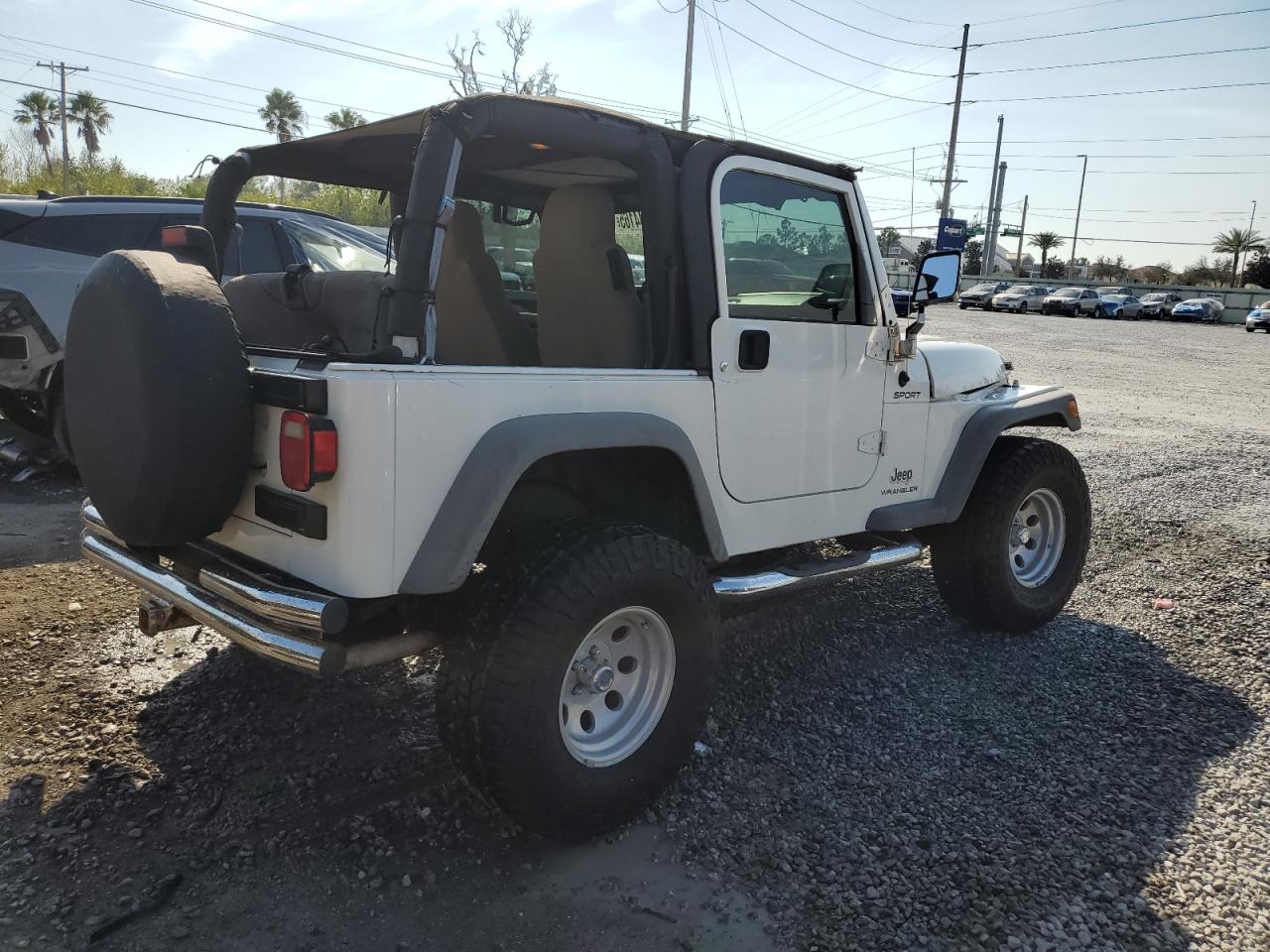 2005 Jeep Wrangler VIN 1J4FA49S95P386283 Copart auction photo, front end damage thumbnail 3