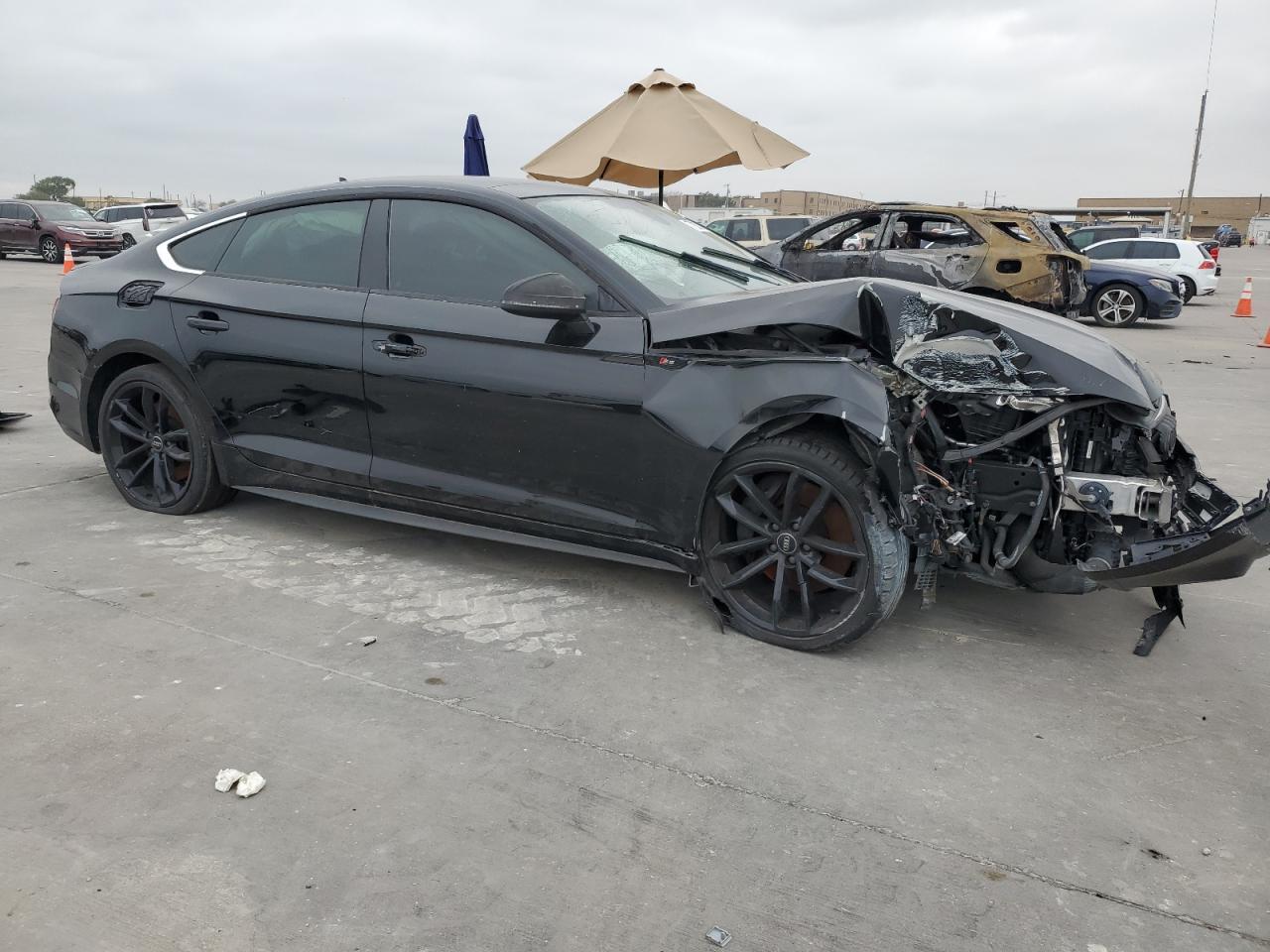 2019 Audi RS5 VIN WAUA4CF54KA053307 Copart auction photo, front end damage thumbnail 4