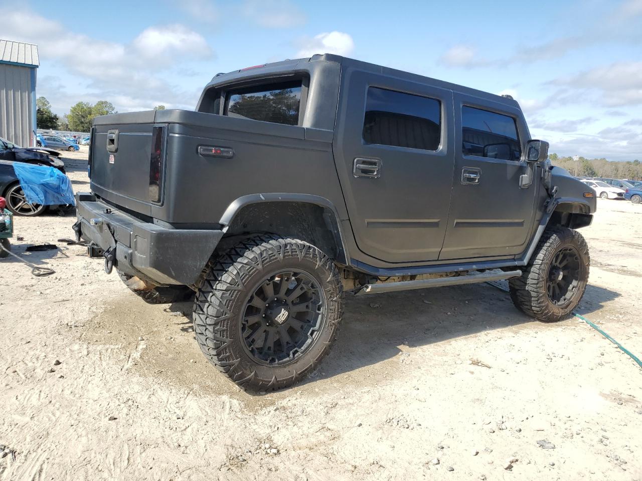 2006 Hummer H2 VIN 5GRGN22U66H103993 Copart auction photo, front end damage thumbnail 3