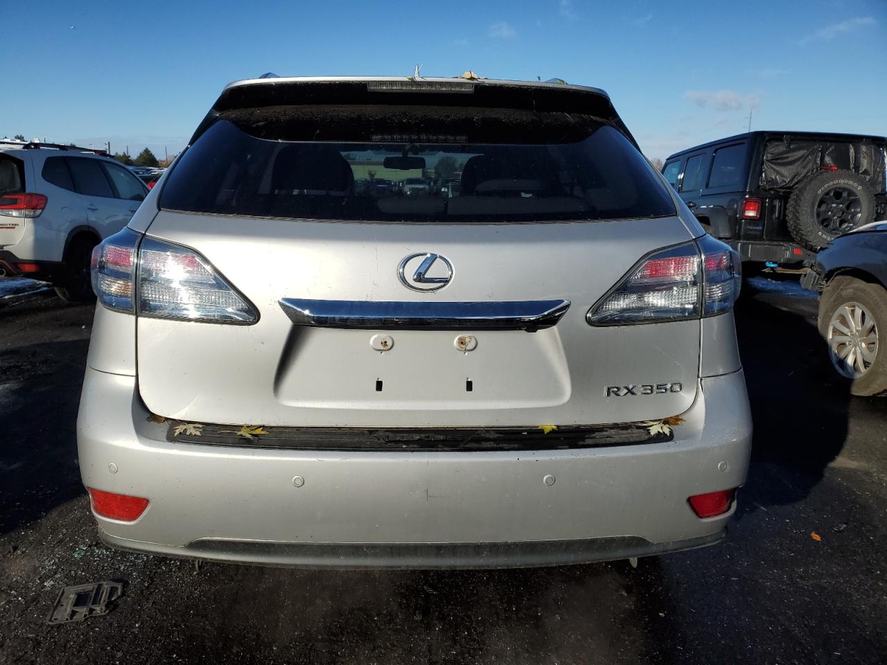 2011 Lexus RX VIN JTJBK1BA1B2011222 Copart auction photo, front end damage thumbnail 6