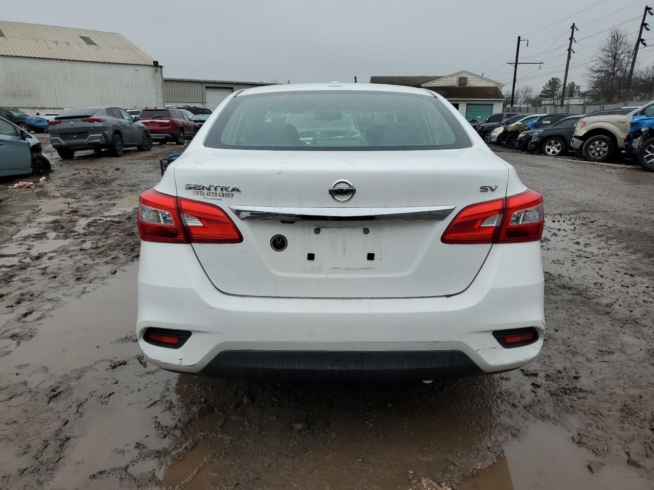 2019 Nissan Sentra VIN 3N1AB7AP8KY437694 Copart auction photo, front end damage thumbnail 6
