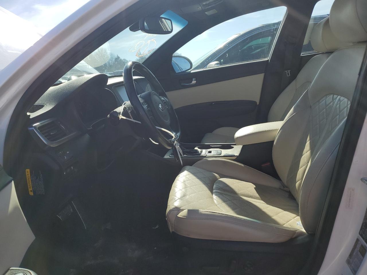2016 KIA Optima VIN 5XXGV4L28GG013530 Copart auction photo, front end / undercarriage damage thumbnail 7
