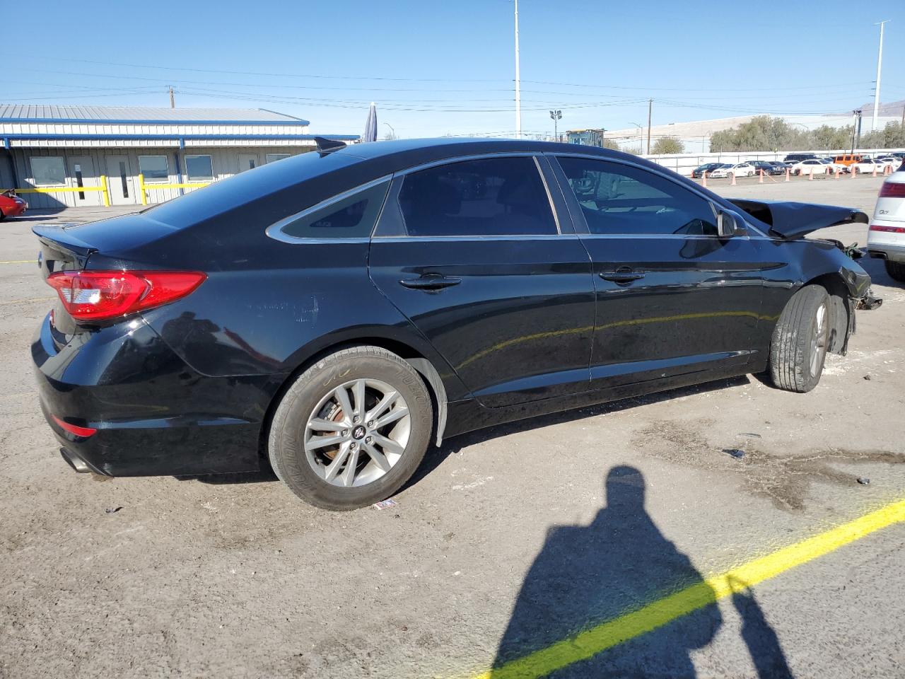 2017 Hyundai Sonata VIN 5NPE24AF4HH527239 Copart auction photo, front end damage thumbnail 3