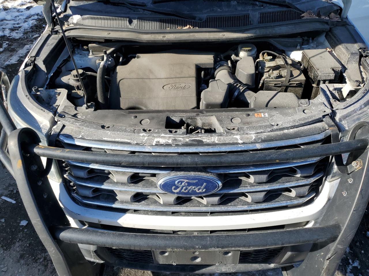 2016 Ford Explorer VIN 1FM5K8B86GGA74151 Copart auction photo, front end / rear end damage thumbnail 12
