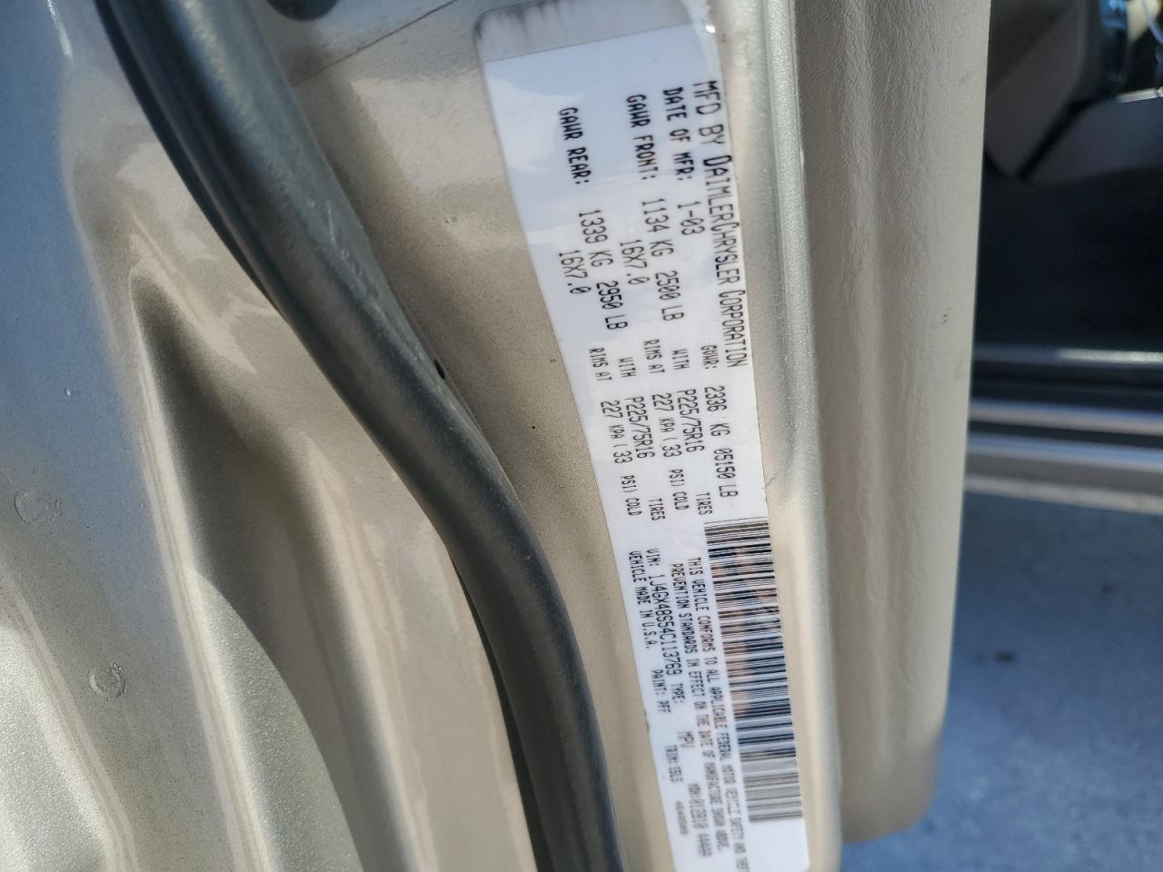 2004 Jeep Grand Cherokee VIN 1J4GX48S54C113769 Copart auction photo, rear end damage thumbnail 15