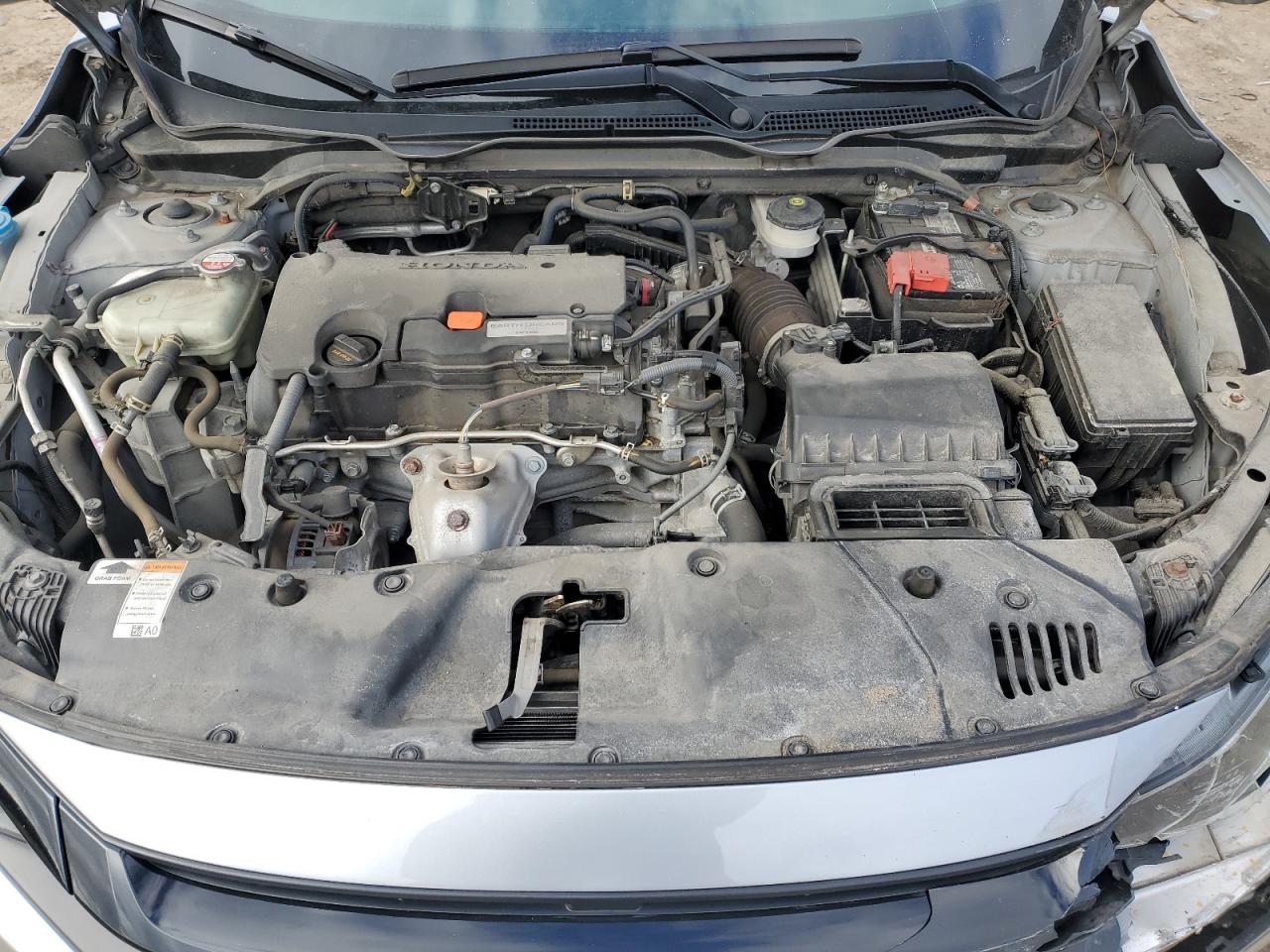 2019 Honda Civic VIN 2HGFC2F63KH572026 Copart auction photo, front end damage thumbnail 12
