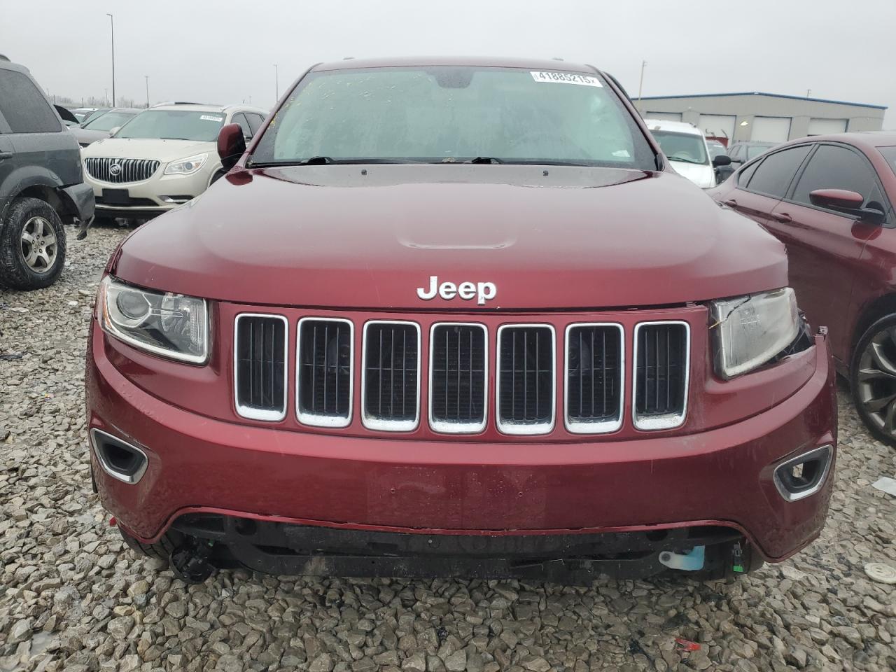 2016 Jeep Grand Cherokee VIN 1C4RJFAG6GC447833 Copart auction photo, all over damage thumbnail 5