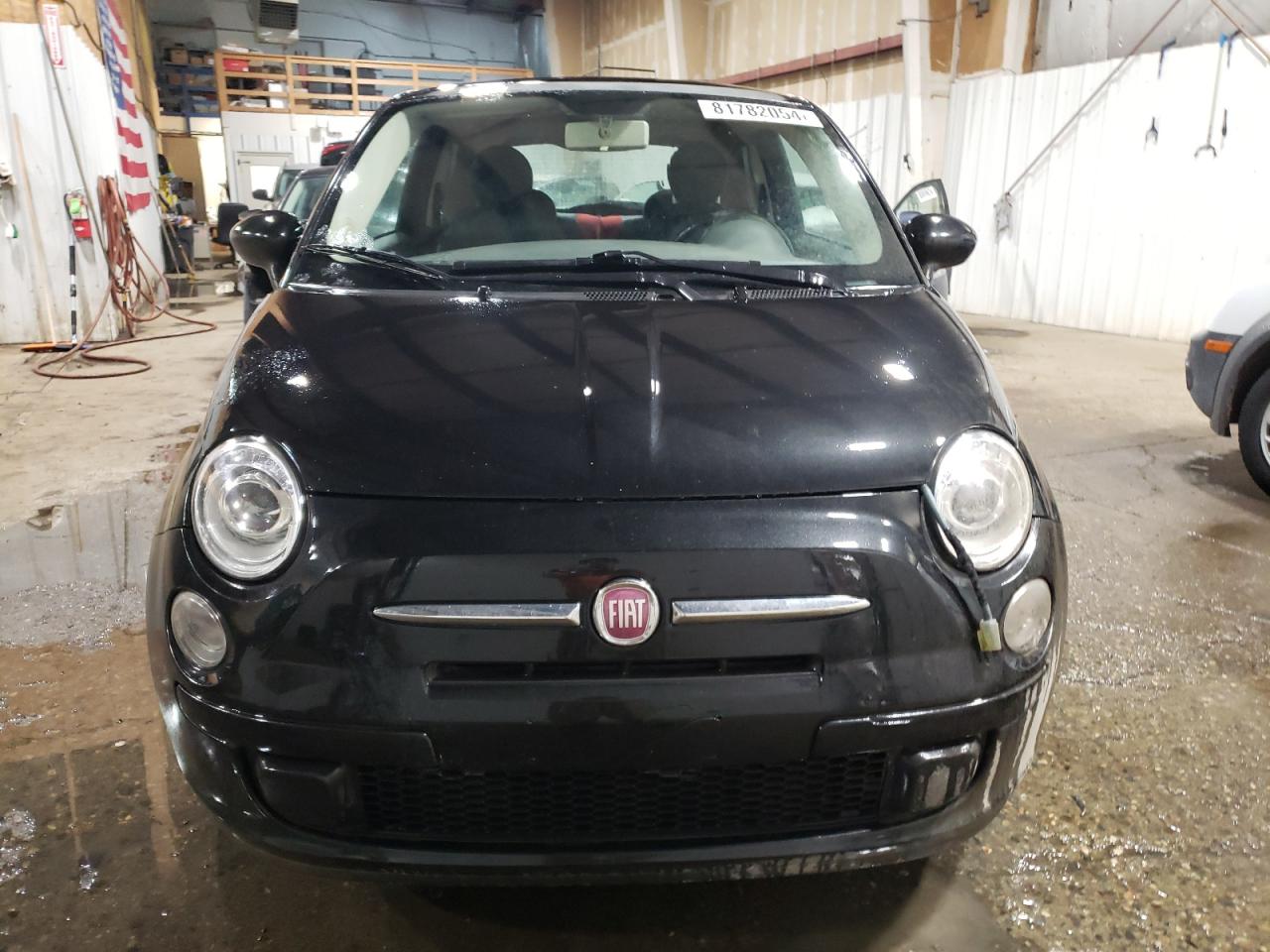 2012 Fiat 500 VIN 3C3CFFAR6CT145129 Copart auction photo, rear end damage thumbnail 5