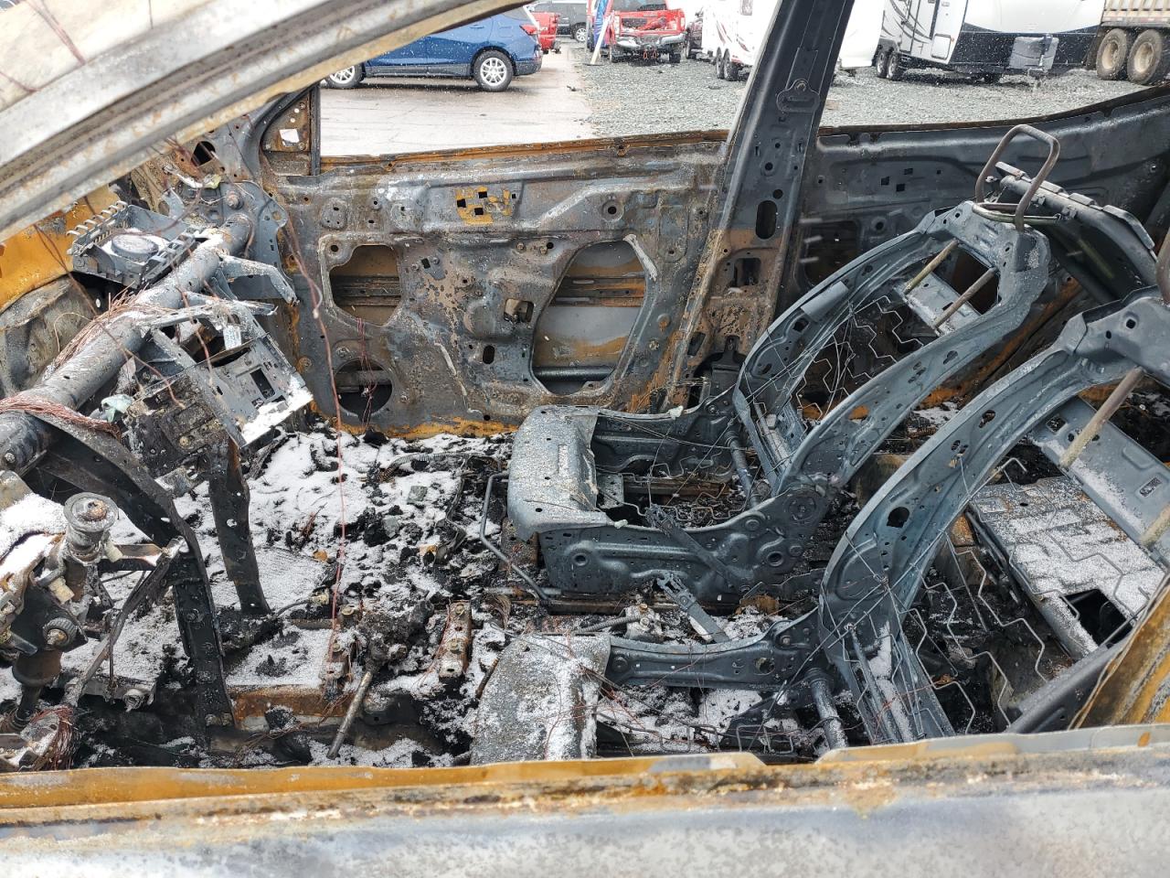 2018 Nissan Rogue VIN JN1BJ1CR4JW283218 Copart auction photo, burn damage thumbnail 7