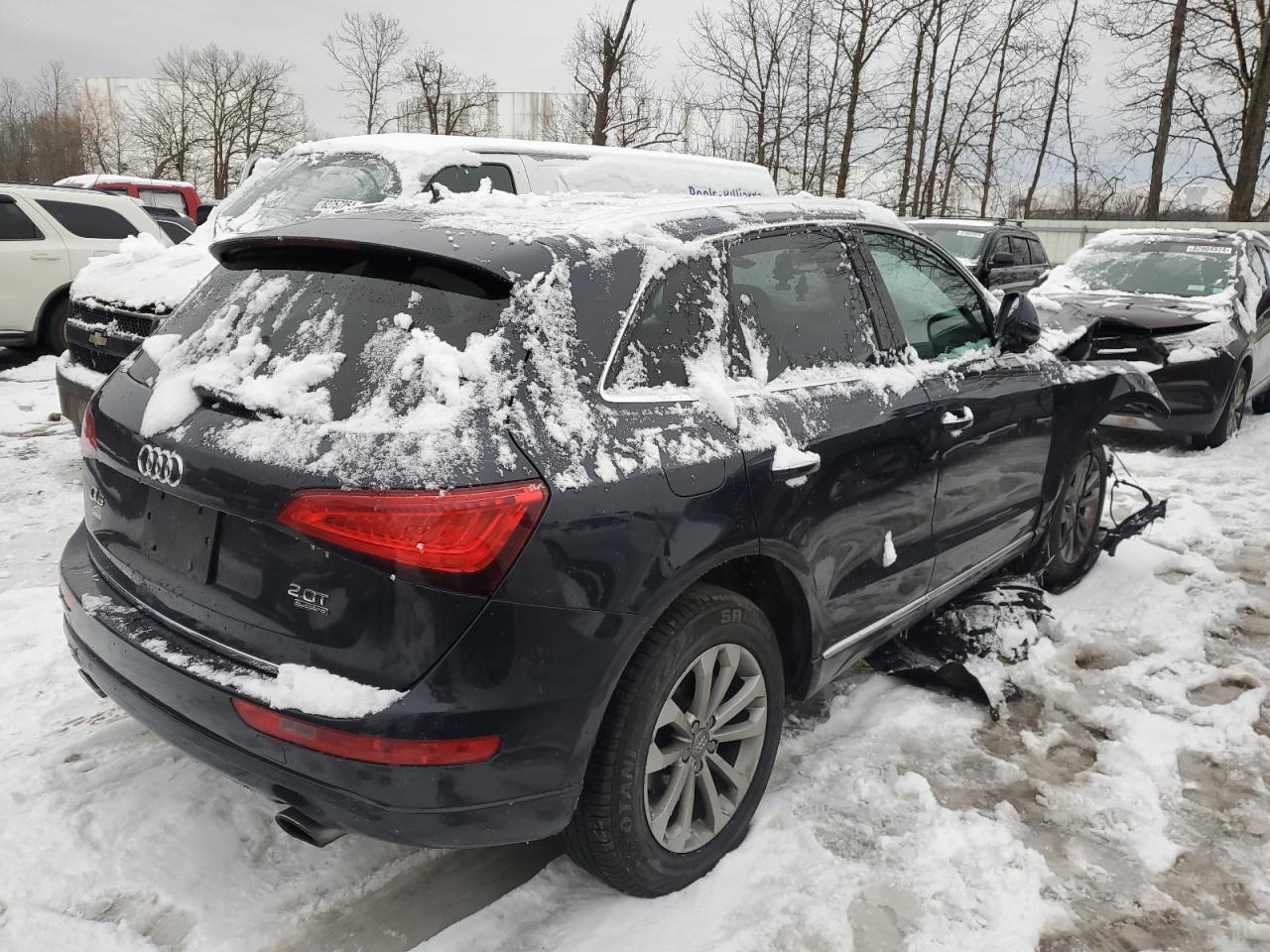 2016 Audi Q5 VIN WA1L2AFP0GA123832 Copart auction photo, all over damage thumbnail 3