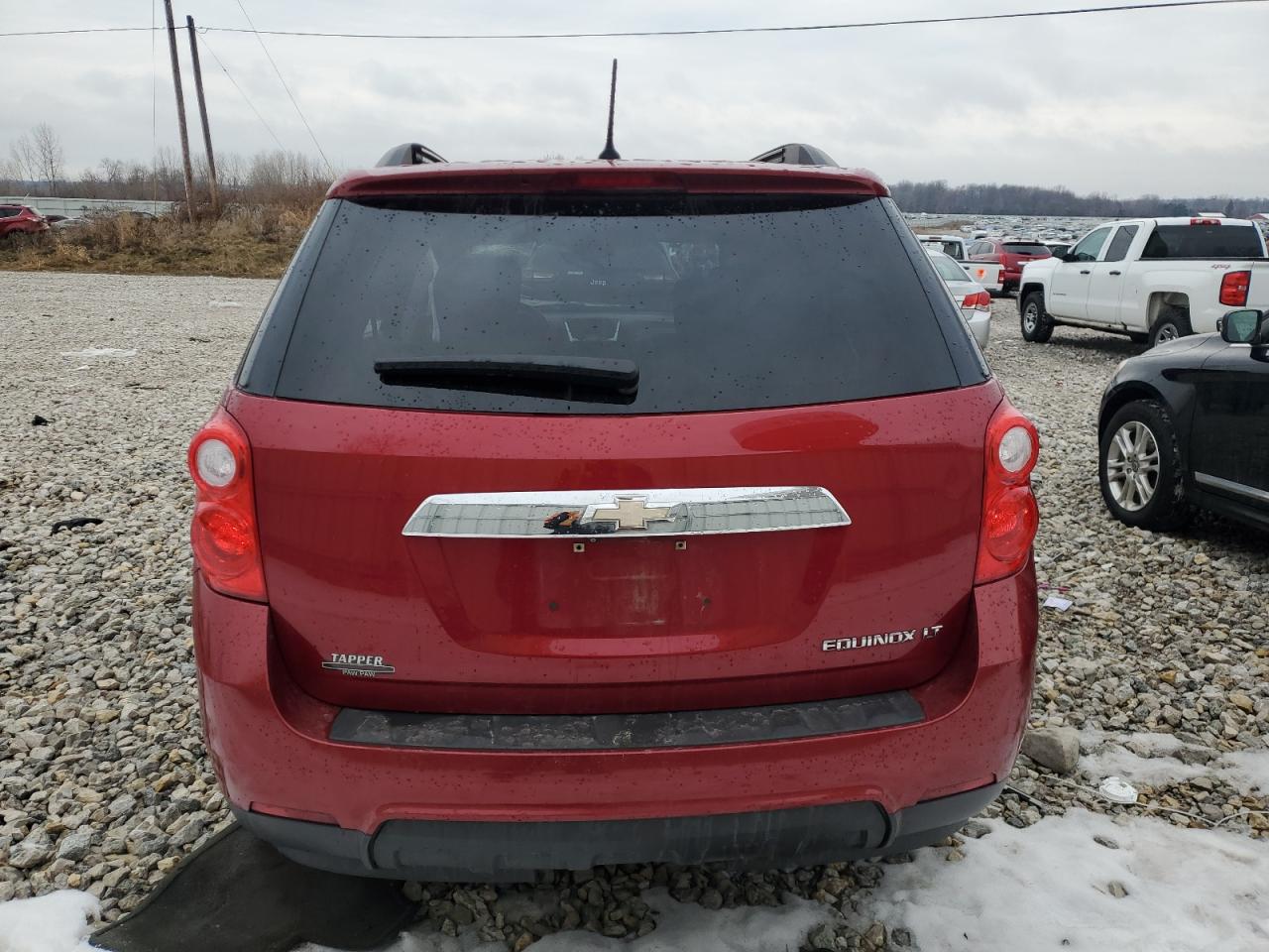 2013 Chevrolet Equinox VIN 2GNALDEK2D1198210 Copart auction photo, all over damage thumbnail 6