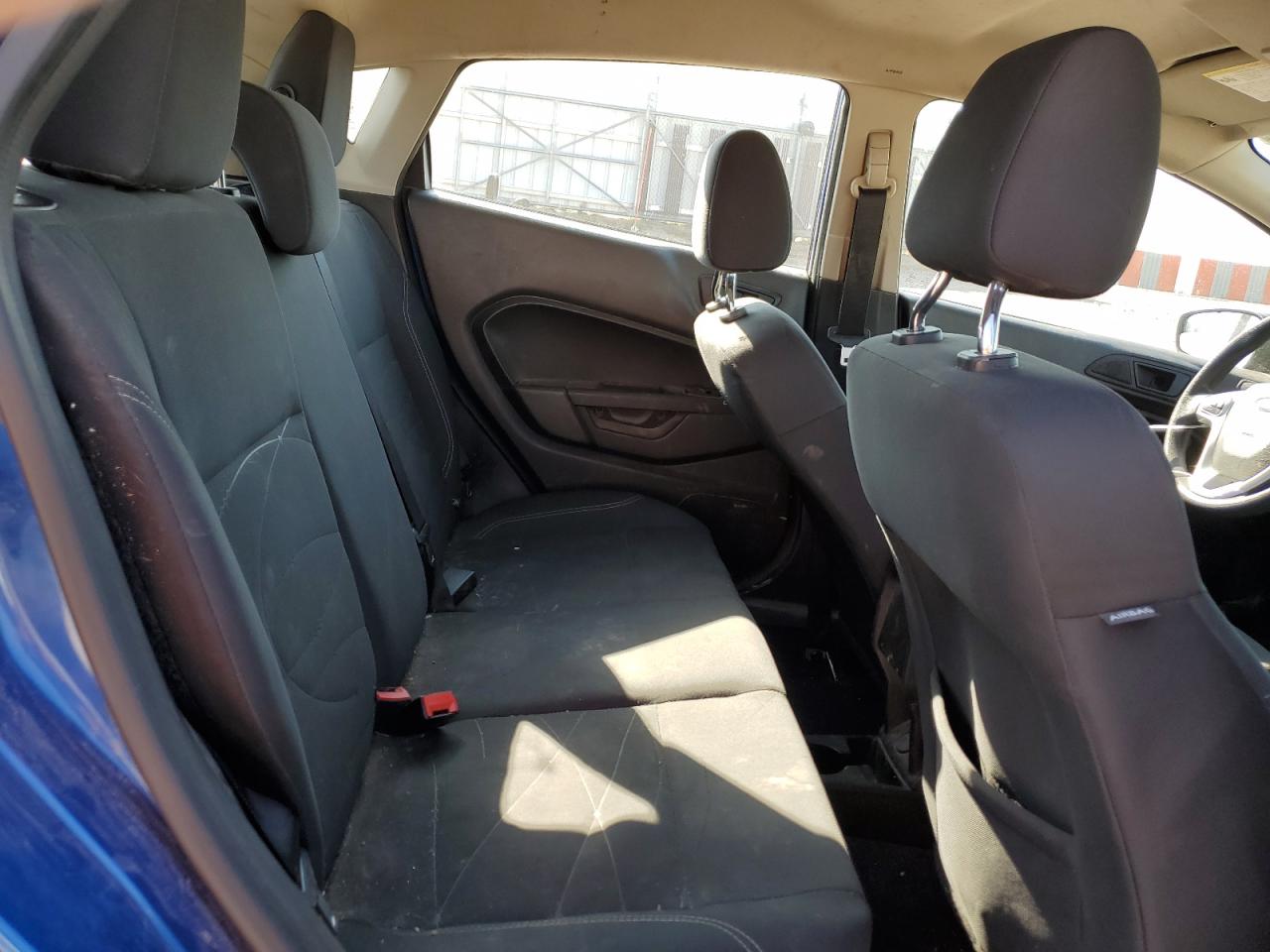 2019 Ford Fiesta VIN 3FADP4EJ9KM158252 Copart auction photo, hail damage thumbnail 10