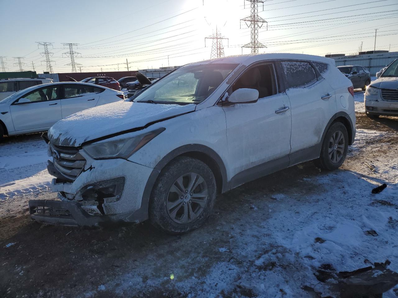 2013 Hyundai Santa Fe VIN 5XYZTDLB1DG055379