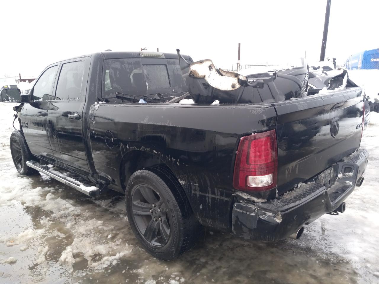 2014 RAM 1500 VIN 1C6RR7UT6ES141622 Copart auction photo, front end damage thumbnail 2