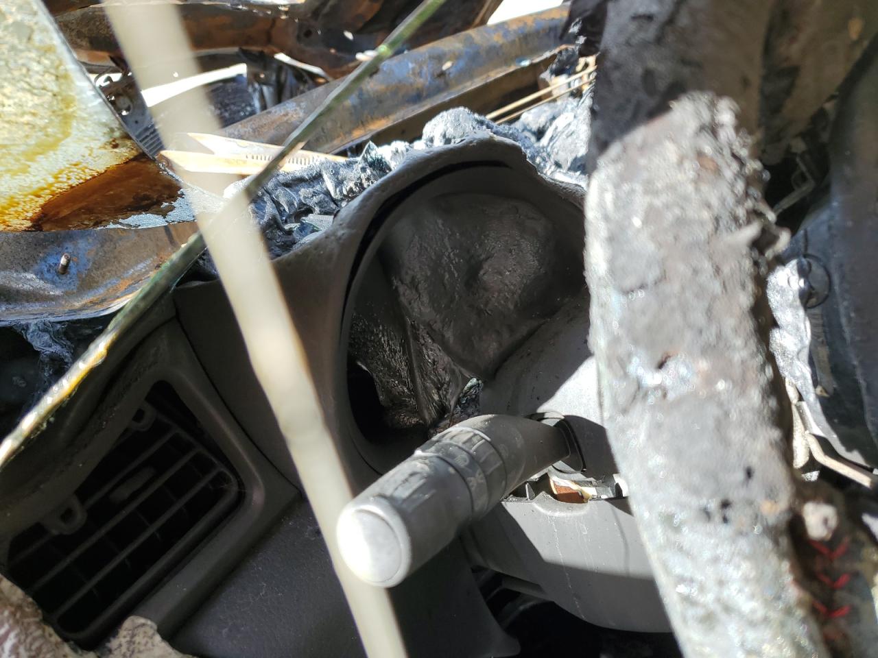 2014 Subaru WRX VIN JF1GR7E67EG246932 Copart auction photo, front end / burn damage thumbnail 9