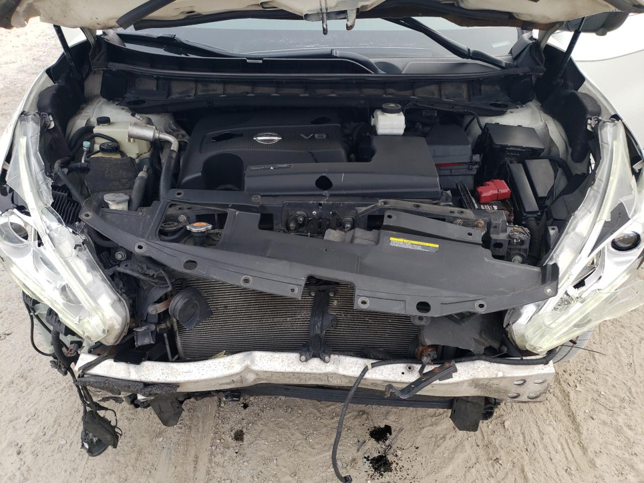 2017 Nissan Murano VIN 5N1AZ2MH3HN148689 Copart auction photo, front end damage thumbnail 13
