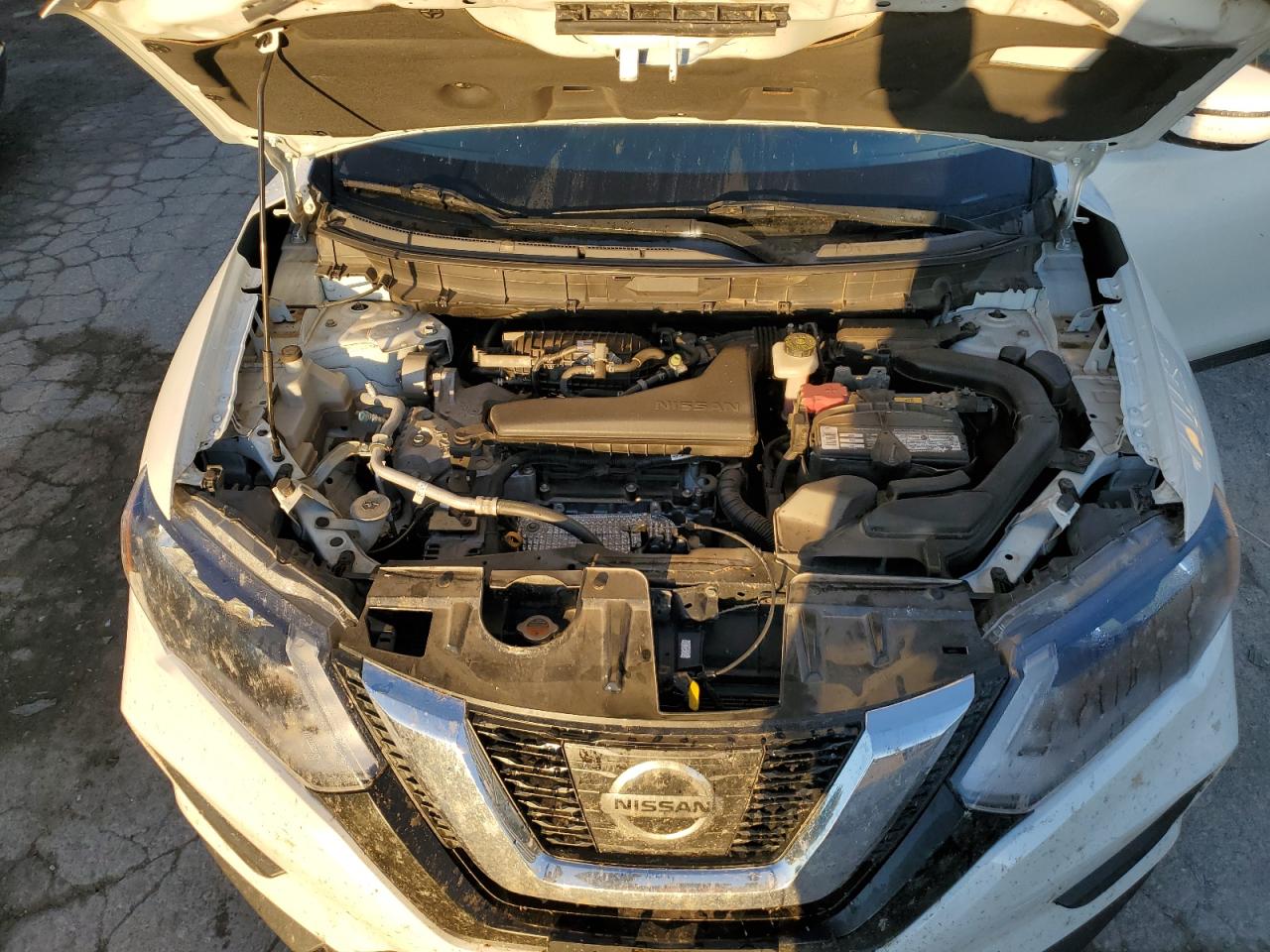 2017 Nissan Rogue VIN KNMAT2MV4HP608278 Copart auction photo, rear end damage thumbnail 13