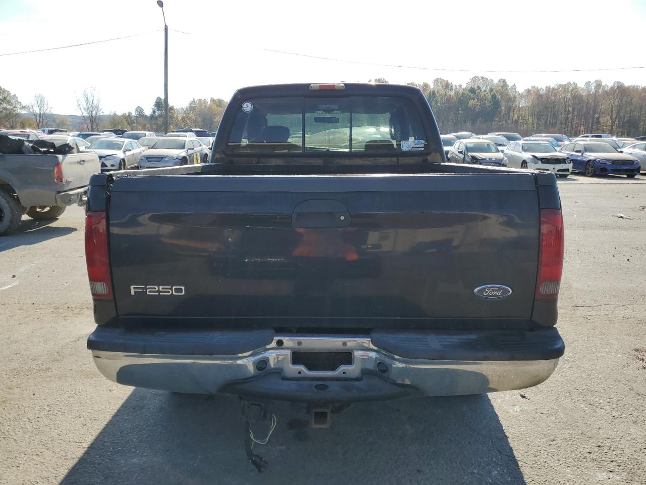 2004 Ford F250 VIN 1FTNX21PX4EB98569 Copart auction photo, burn - engine / front end damage thumbnail 6