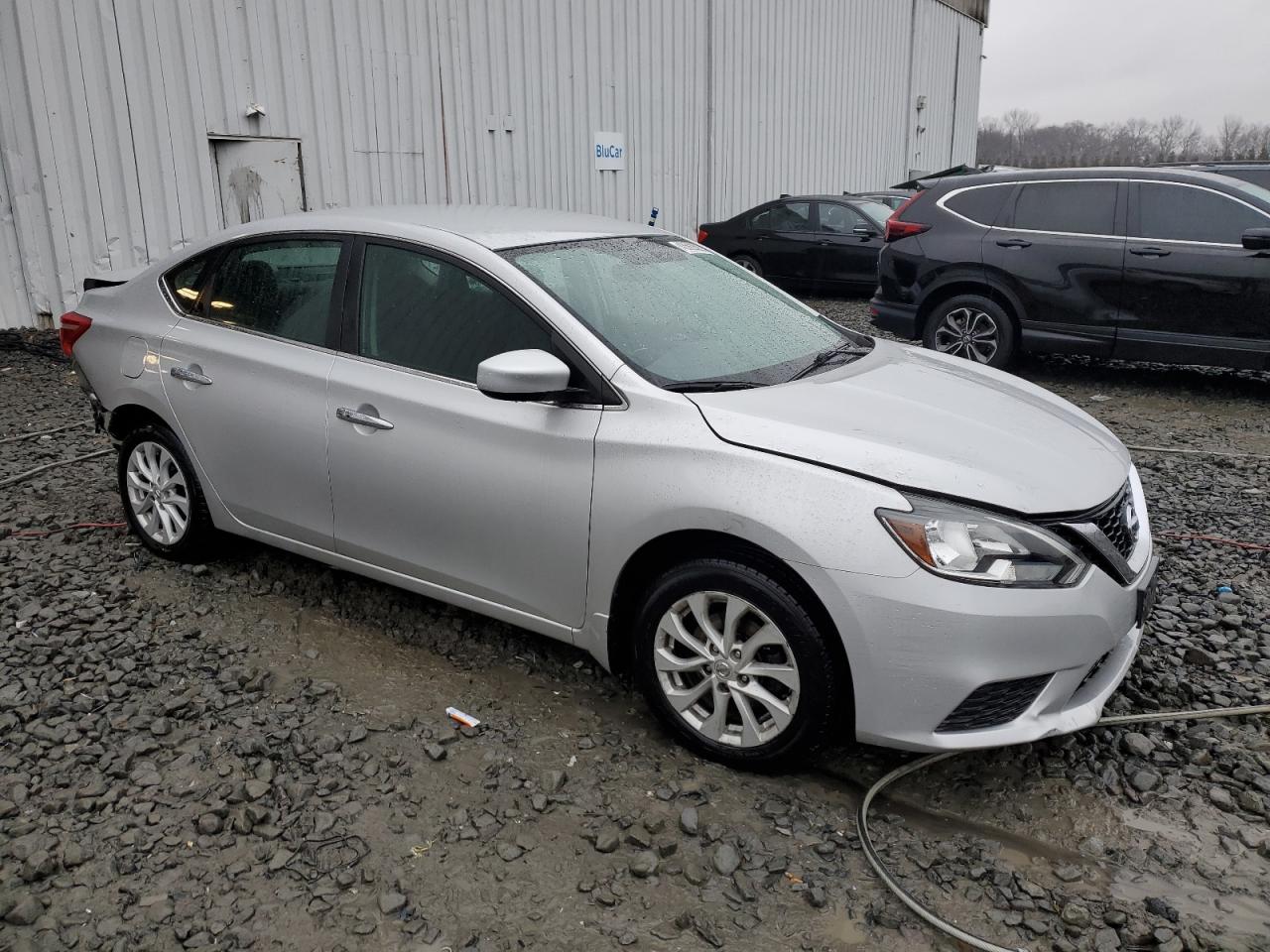 2018 Nissan Sentra VIN 3N1AB7AP4JL618979 Copart auction photo, rear end damage thumbnail 4