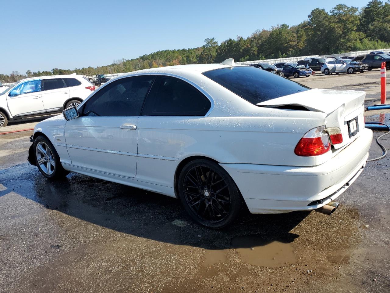 2003 BMW 3er VIN WBABN53433PH03075 Copart auction photo, front end / rear end damage thumbnail 2