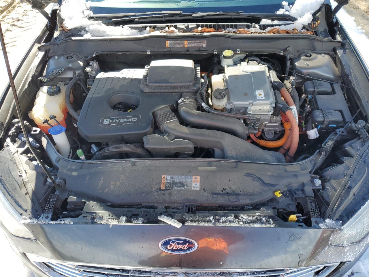 2017 Ford Fusion VIN 3FA6P0UU1HR322621 Copart auction photo, front end damage thumbnail 11