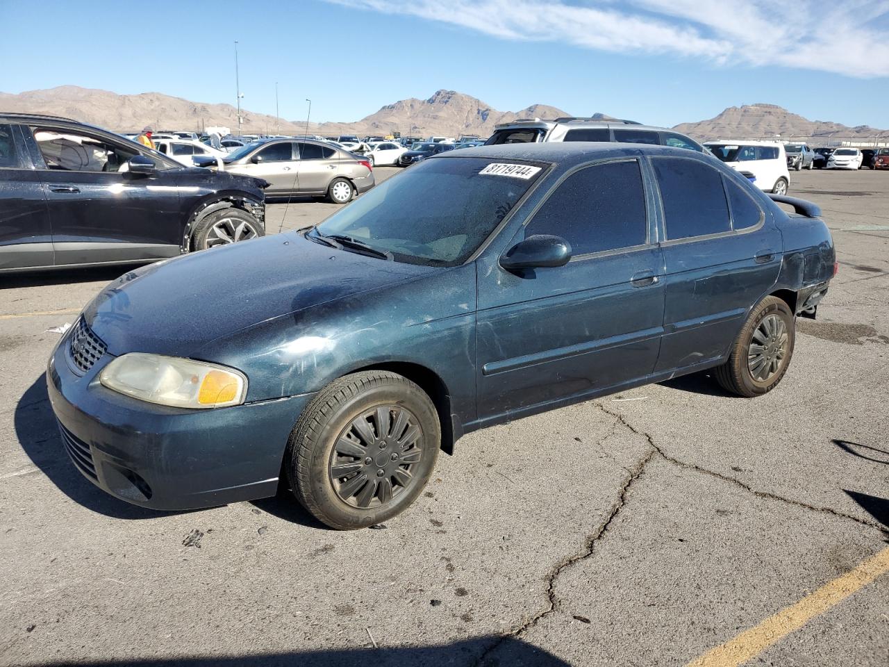 2002 Nissan Sentra VIN 3N1CB51D92L669656