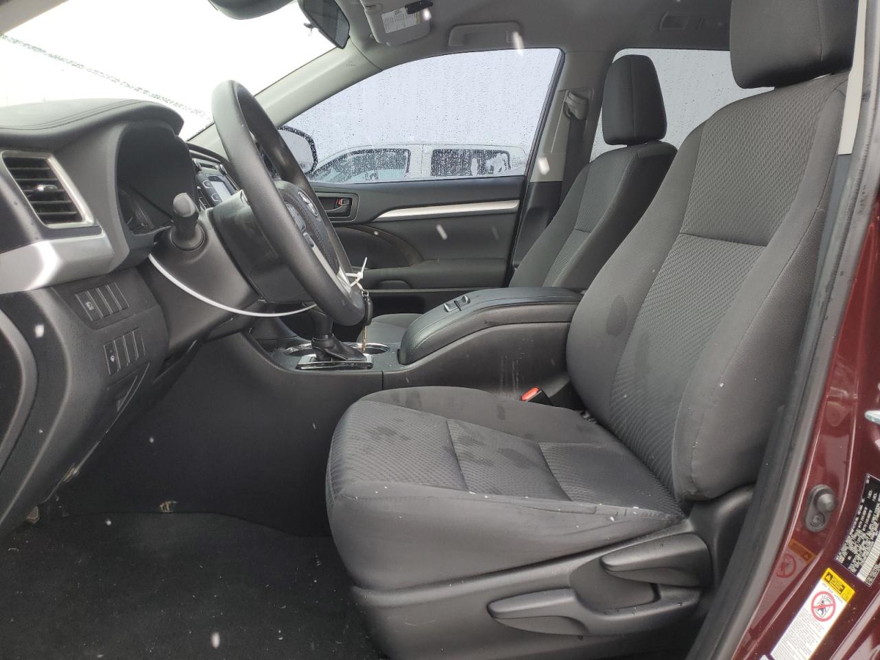 2019 Toyota Highlander VIN 5TDZARFH8KS055494 Copart auction photo, front end / rear end damage thumbnail 7